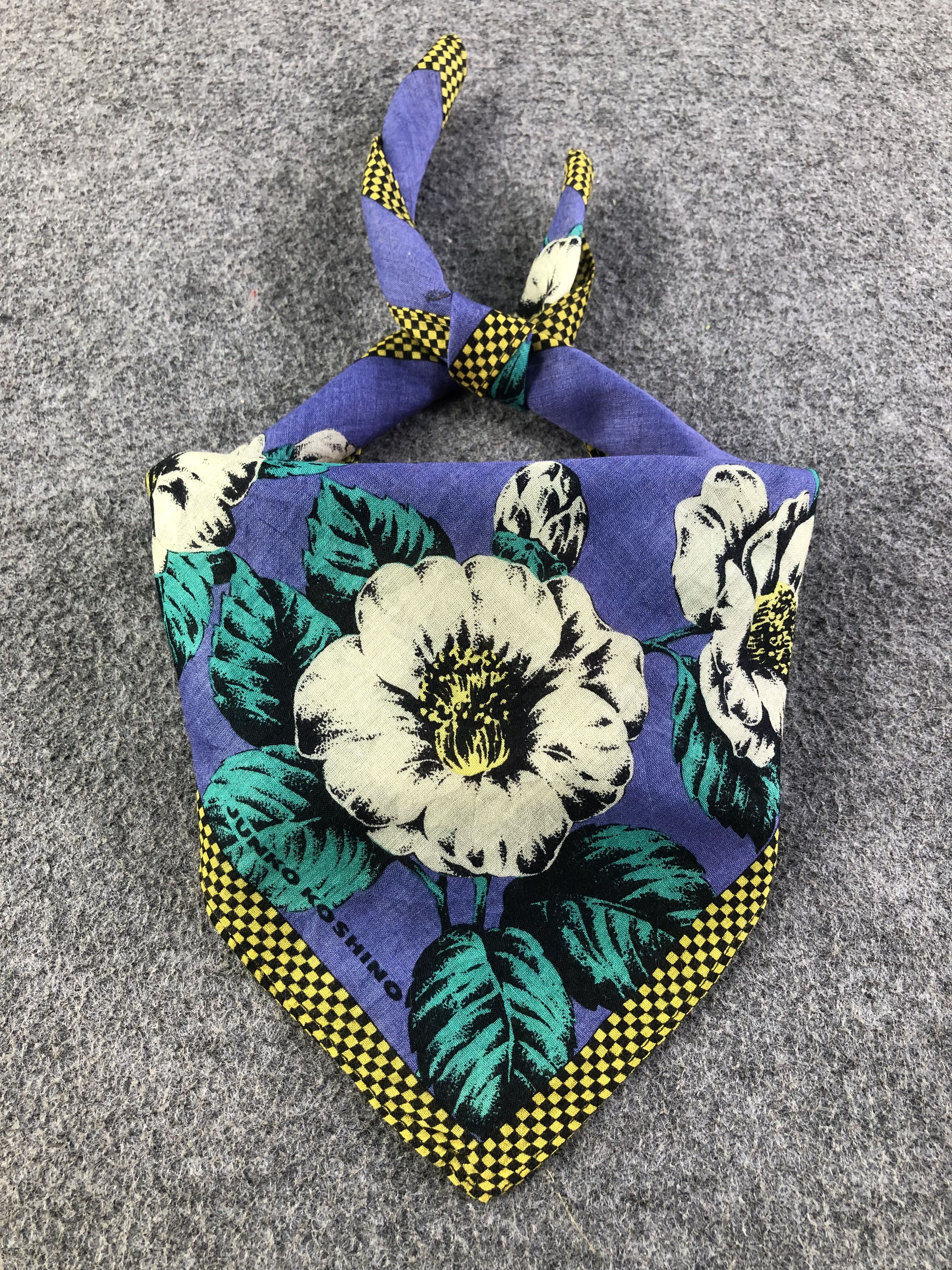Japanese Brand × Mr. Junko × Vintage Junko Koshino Handkerchief / Bandana / Neckerchief Size ONE SIZE - 2 Thumbnail