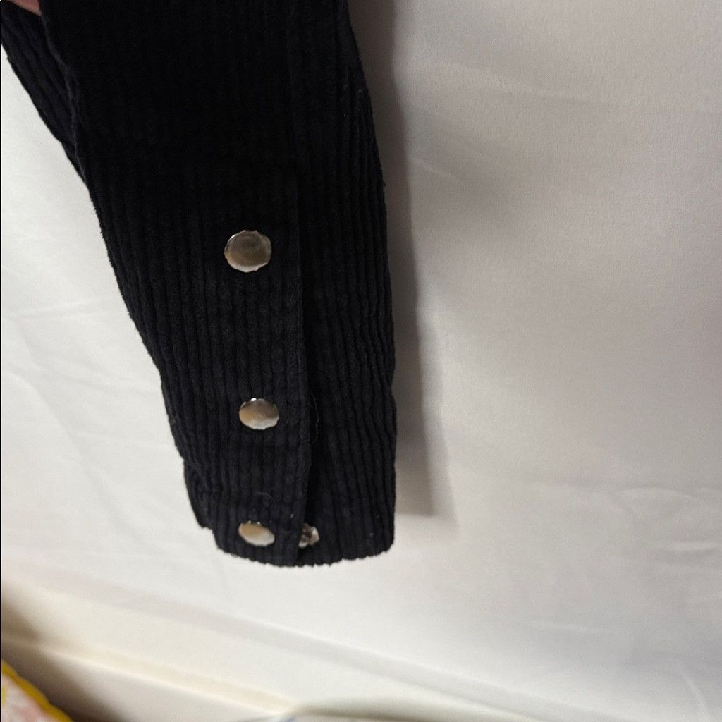 MNML MNML corduroy snap II elastic waist cargo black pants sz Lg Size US 36 / EU 52 - 4 Thumbnail