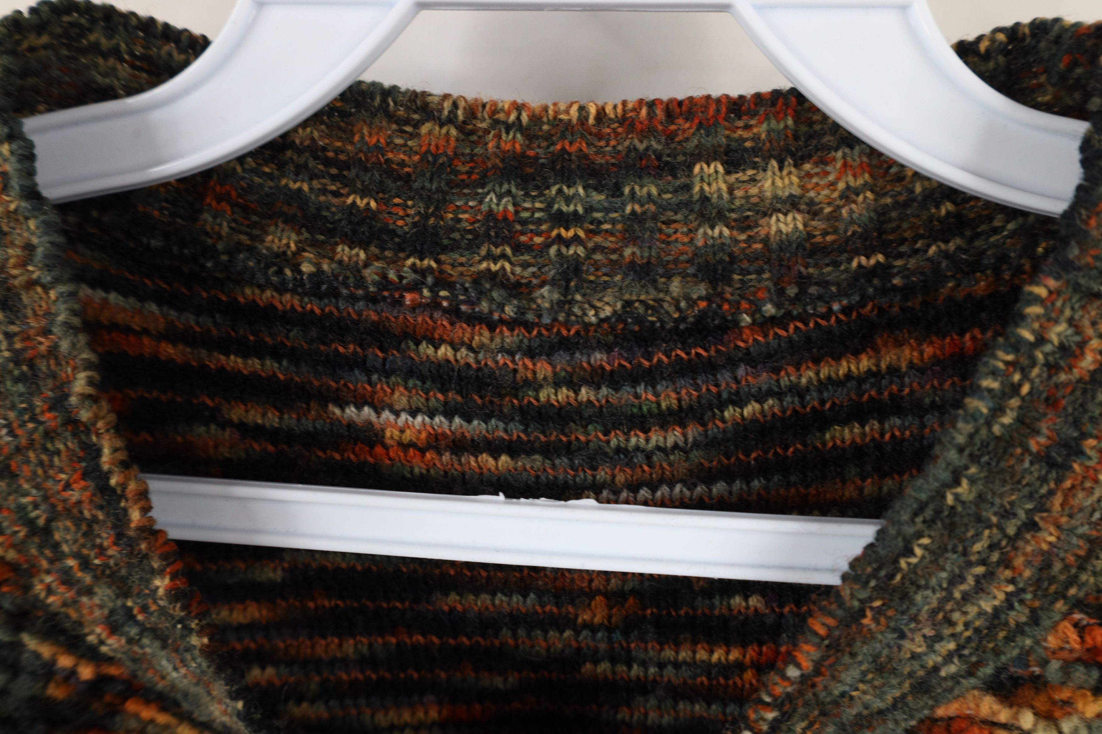 Vintage Vintage 90s Coogi Style Rainbow Fleece Crewneck Sweater Size S / US 4 / IT 40 - 4 Thumbnail