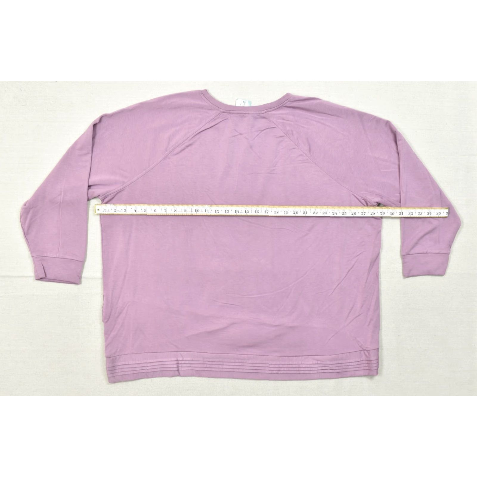 Coldwater Creek Coldwater Creek Plus 3X Dusty Lilac Rayon Spandex Knit Top Pullover NWT Size XXL / US 16-18 / IT 52-54 - 3 Thumbnail