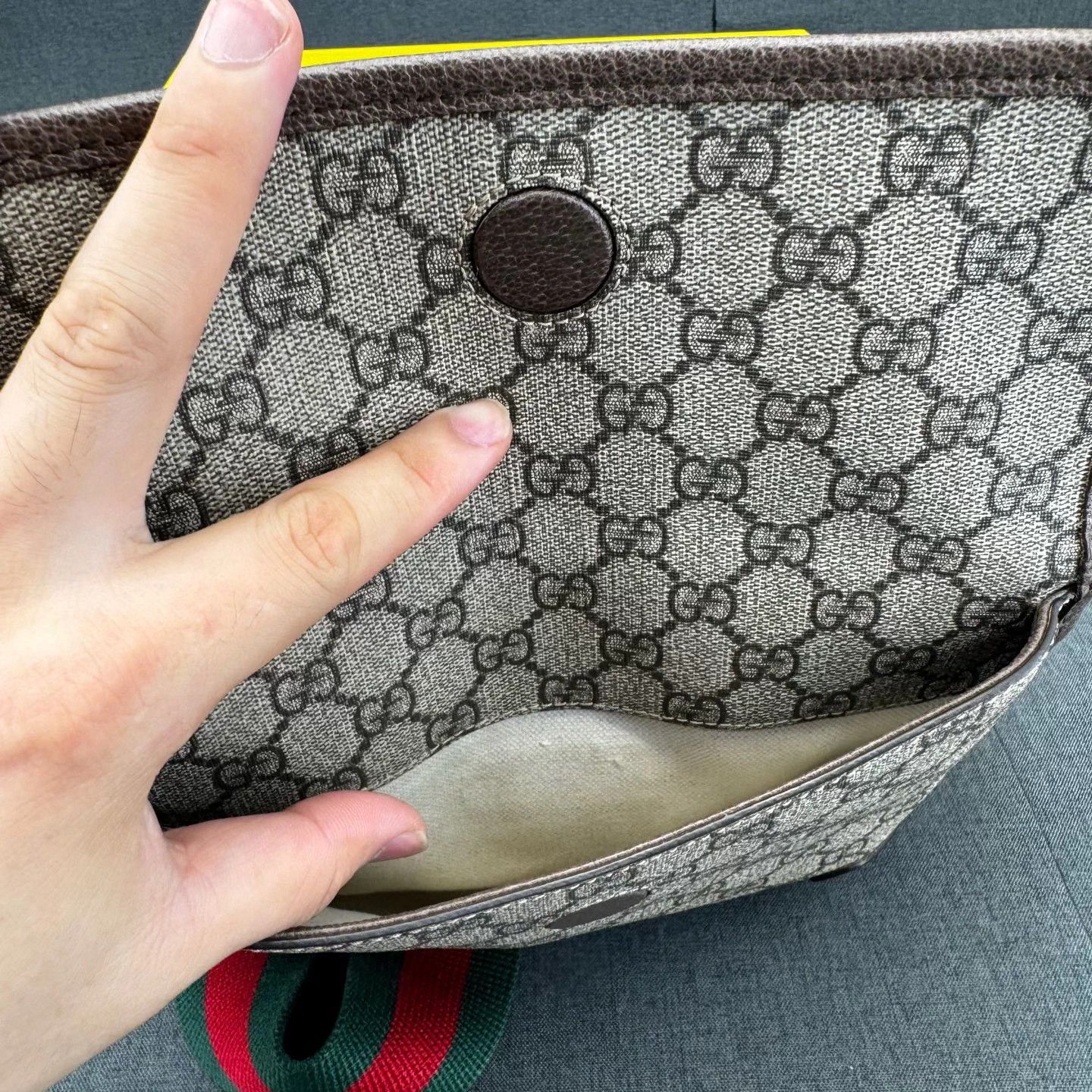 Gucci Gucci Double Face Tiger Head Black Small Bag Size ONE SIZE - 3 Thumbnail
