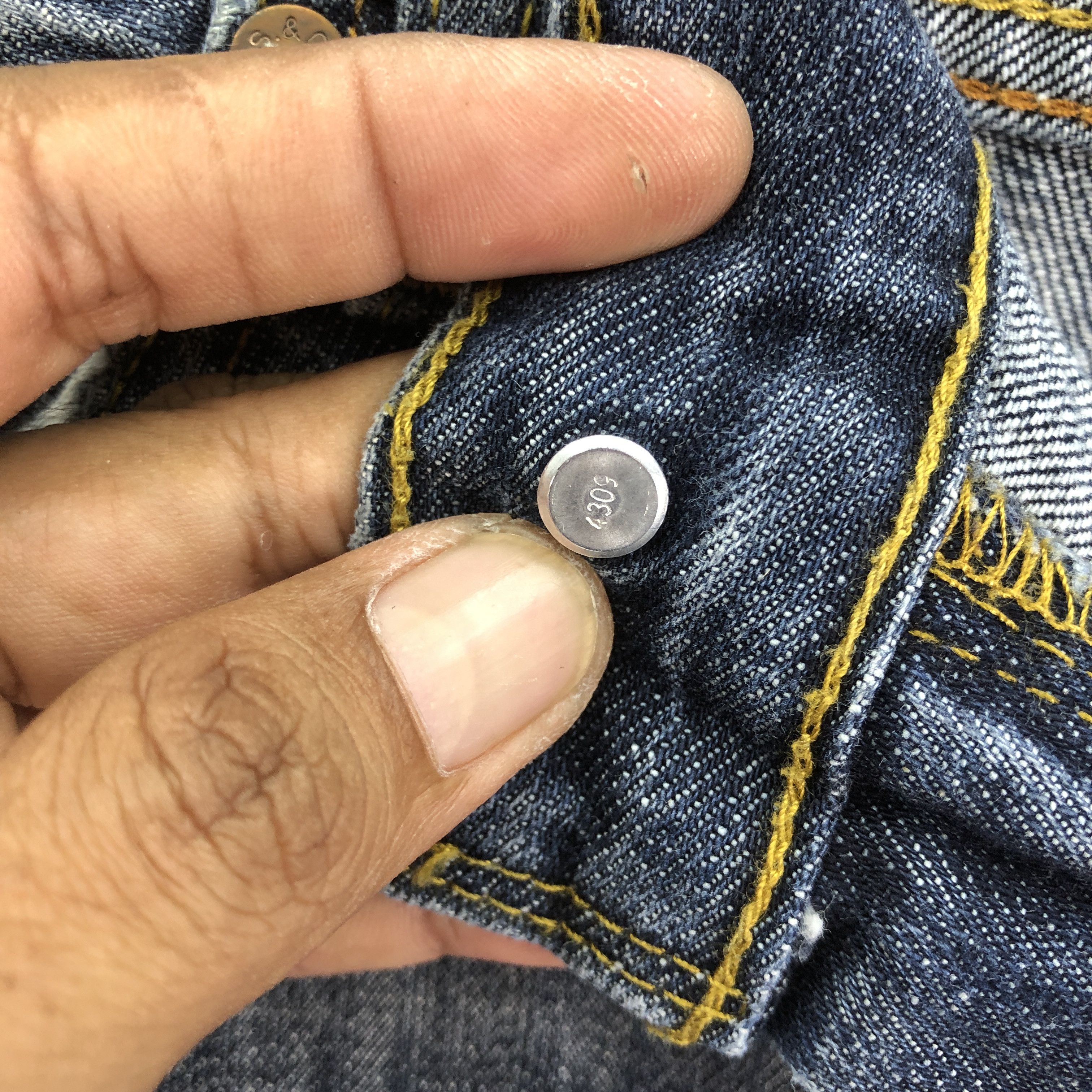 Levi's Vintage Levis Denizen Faded Jeans Levi's Light Wash Denim Size US 34 / EU 50 - 7 Thumbnail