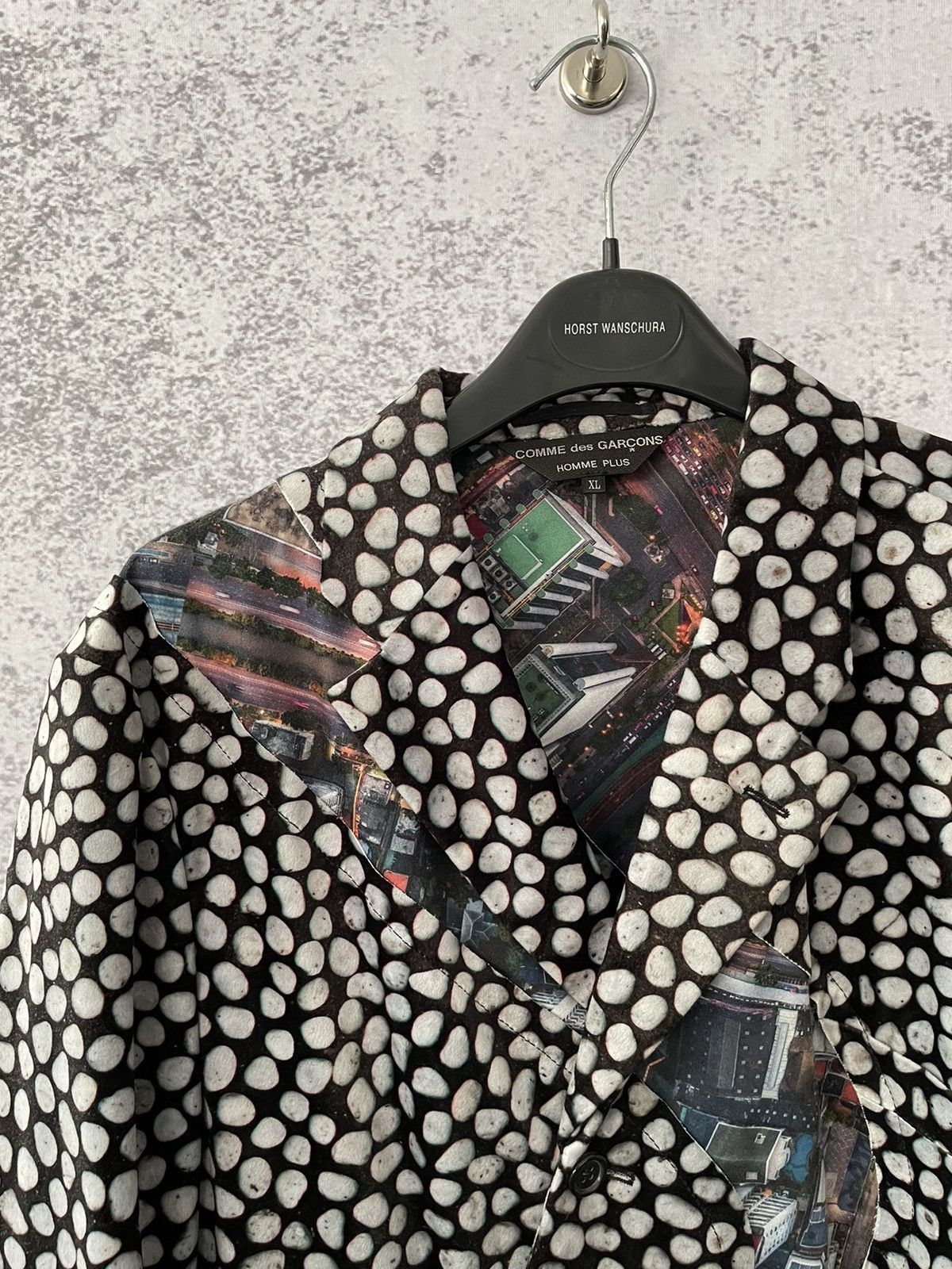 Comme des Garcons Rare CDG HP Asymmetric Velvet Jacket Size US XL / EU 56 / 4 - 2 Thumbnail