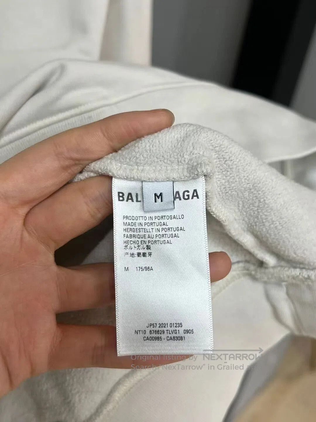 Balenciaga balenciaga logo embroidered sweatshirt size m. Size US M / EU 48-50 / 2 - 3 Thumbnail