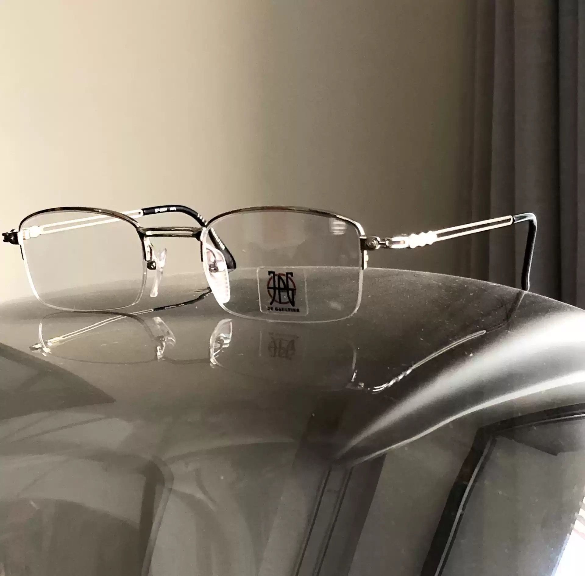 Jean Paul Gaultier JPG by gaultier Gaultier Metal Half Frame Glass Size ONE SIZE - 1 Thumbnail
