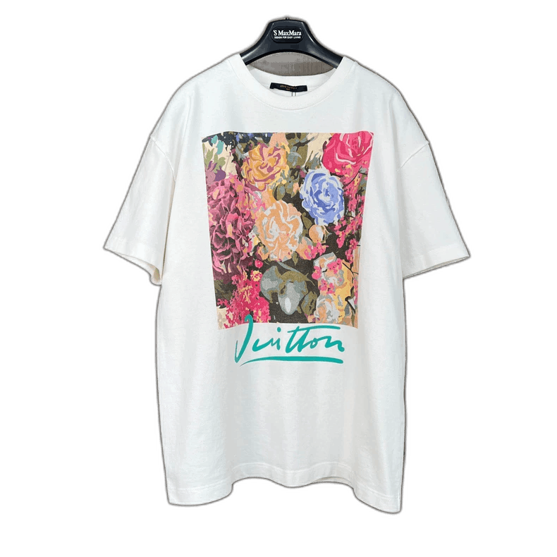 Louis Vuitton Louis Vuitton Floral Print Short Sleeve Shirt-yf Size US M / EU 48-50 / 2 - 1 Thumbnail