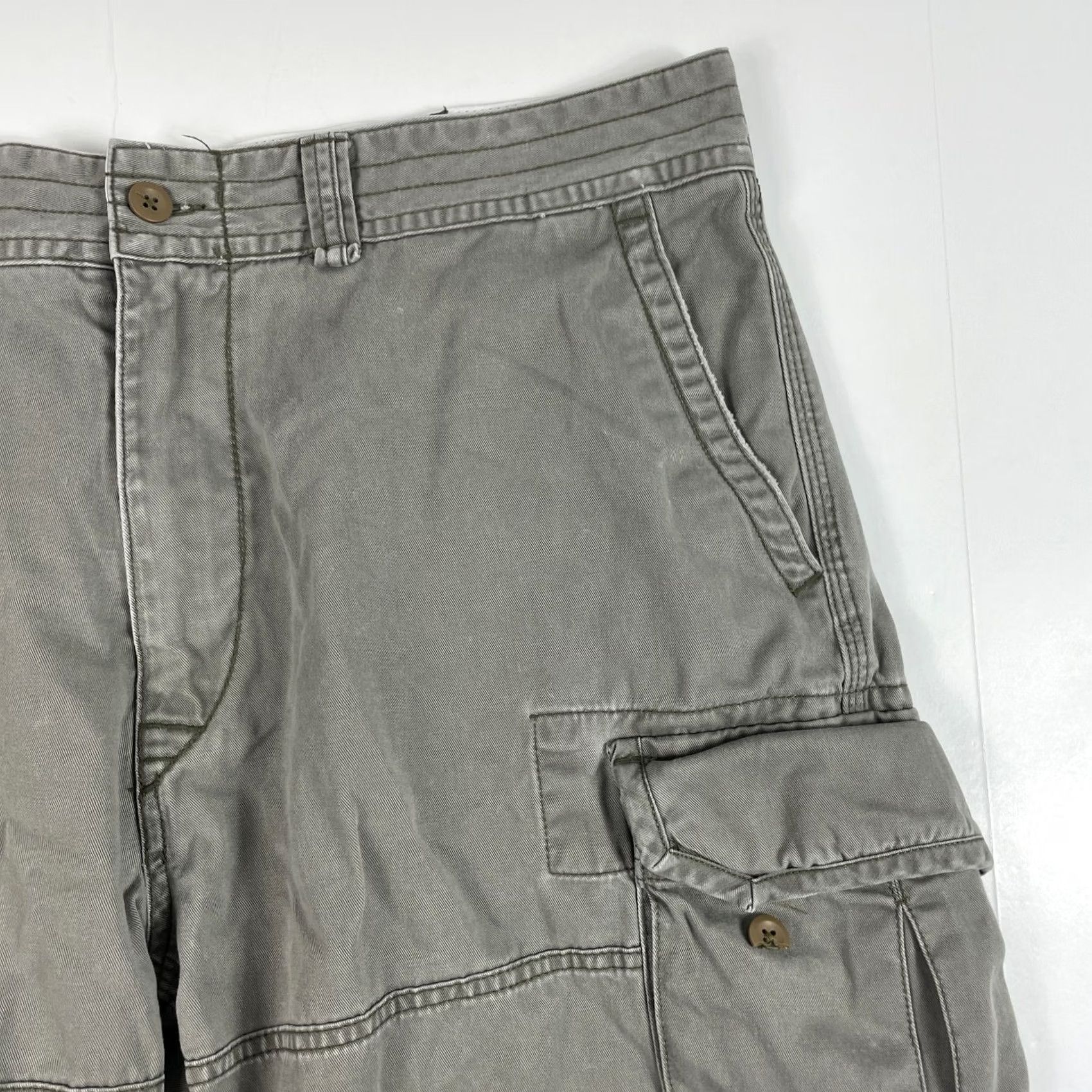 Polo Ralph Lauren Polo Ralph Lauren Shorts Mens 38 Green Cargo Relaxed Fit Outdoors Work Wear Size US M / EU 48-50 / 2 - 3 Thumbnail