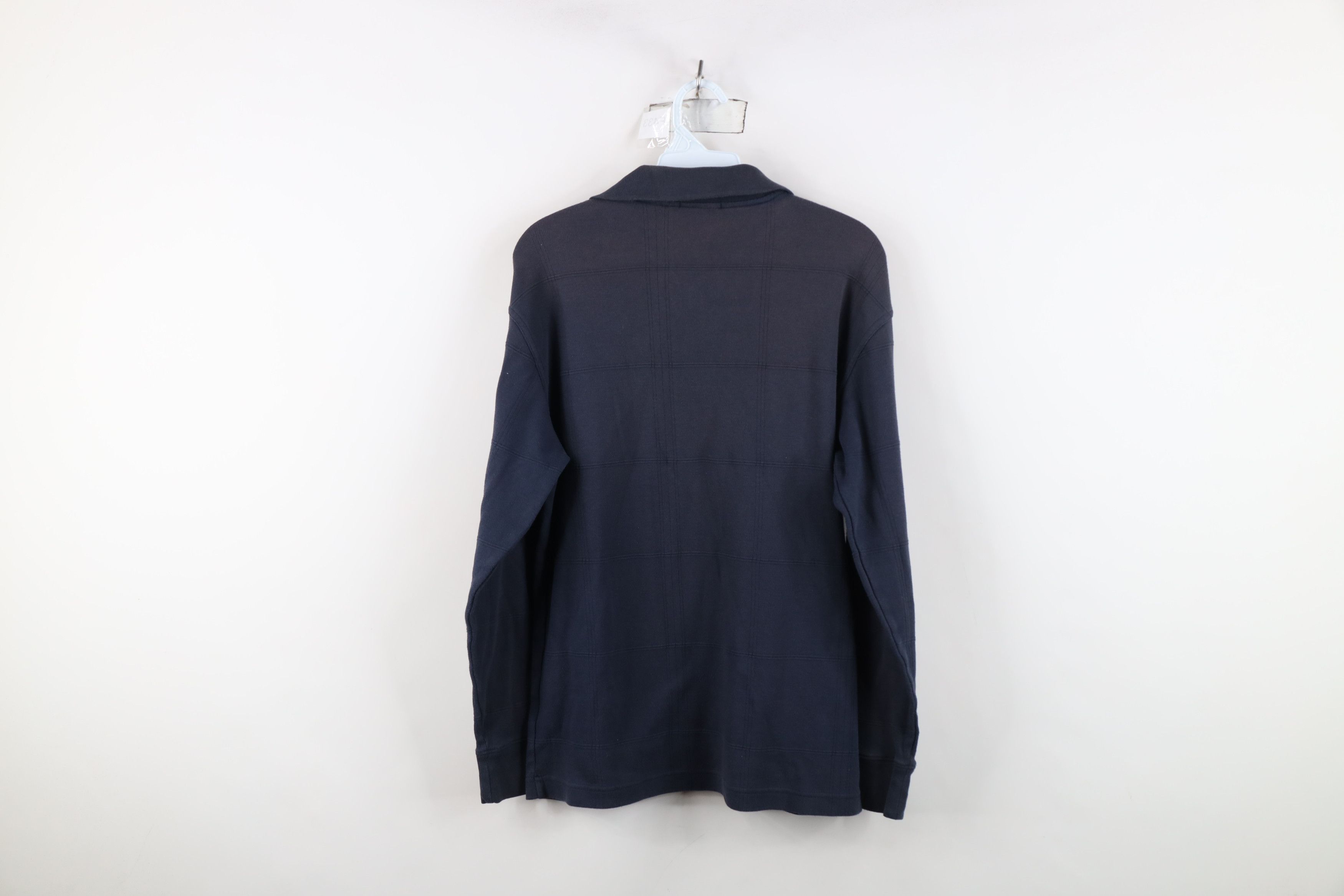 Vintage Vintage 90s Streetwear Checkered Long Sleeve Rugby Polo Size US S / EU 44-46 / 1 - 12 Thumbnail