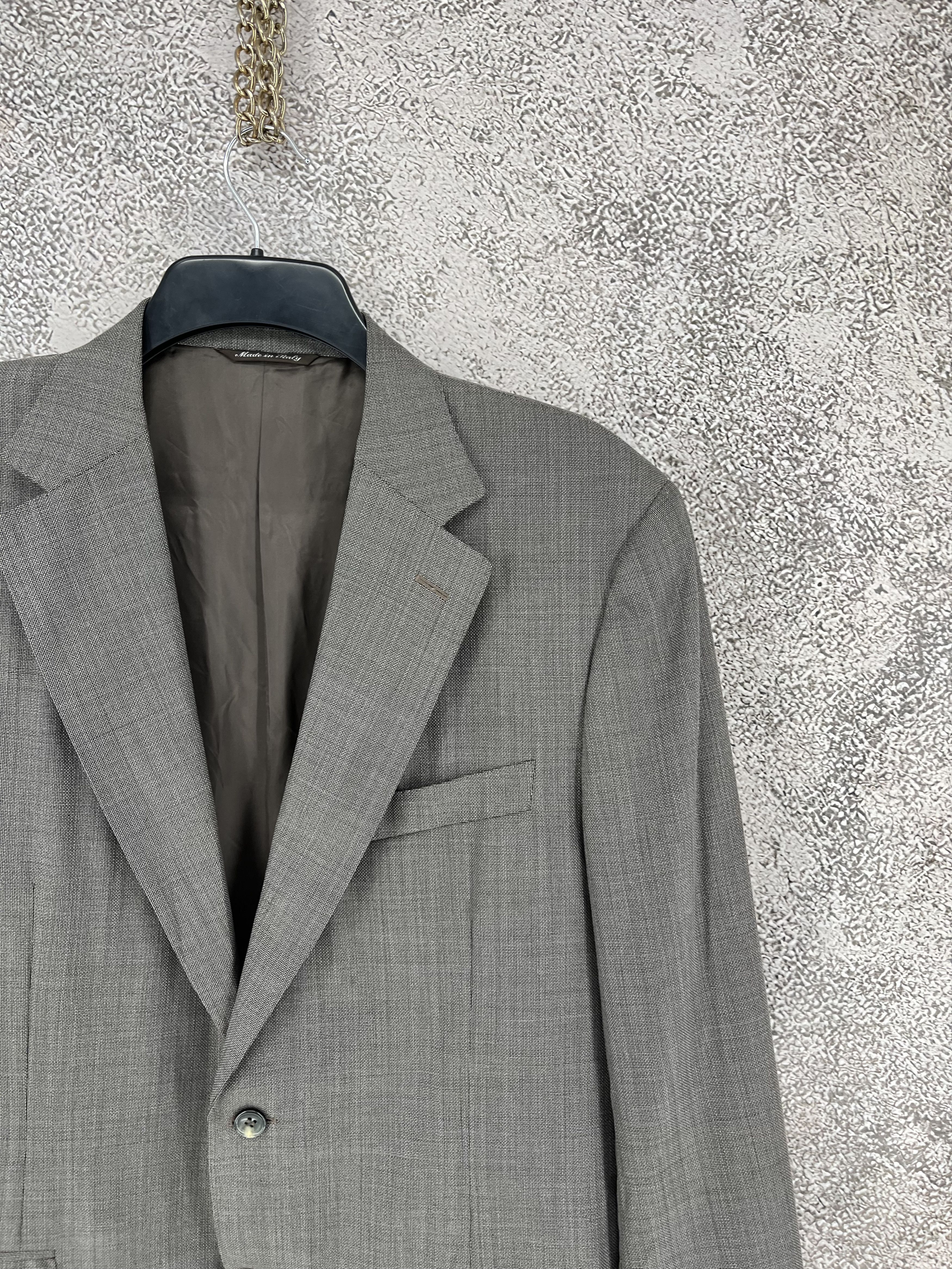 Canali Vintage Luxury Canali Pure Wool Blazer Sport Coat Men Size 50R - 5 Thumbnail