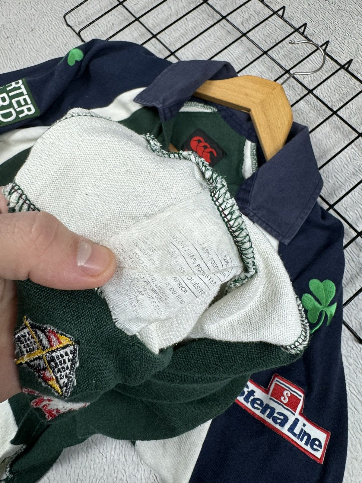 Canterbury of New Zealand × Vintage Vintage 2003 London Irish Union CanterburyRugby Jersey Size US M / EU 48-50 / 2 - 9 Thumbnail