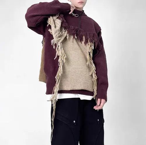 Japanese Brand Sweater knitted Size US L / EU 52-54 / 3 - 8 Thumbnail
