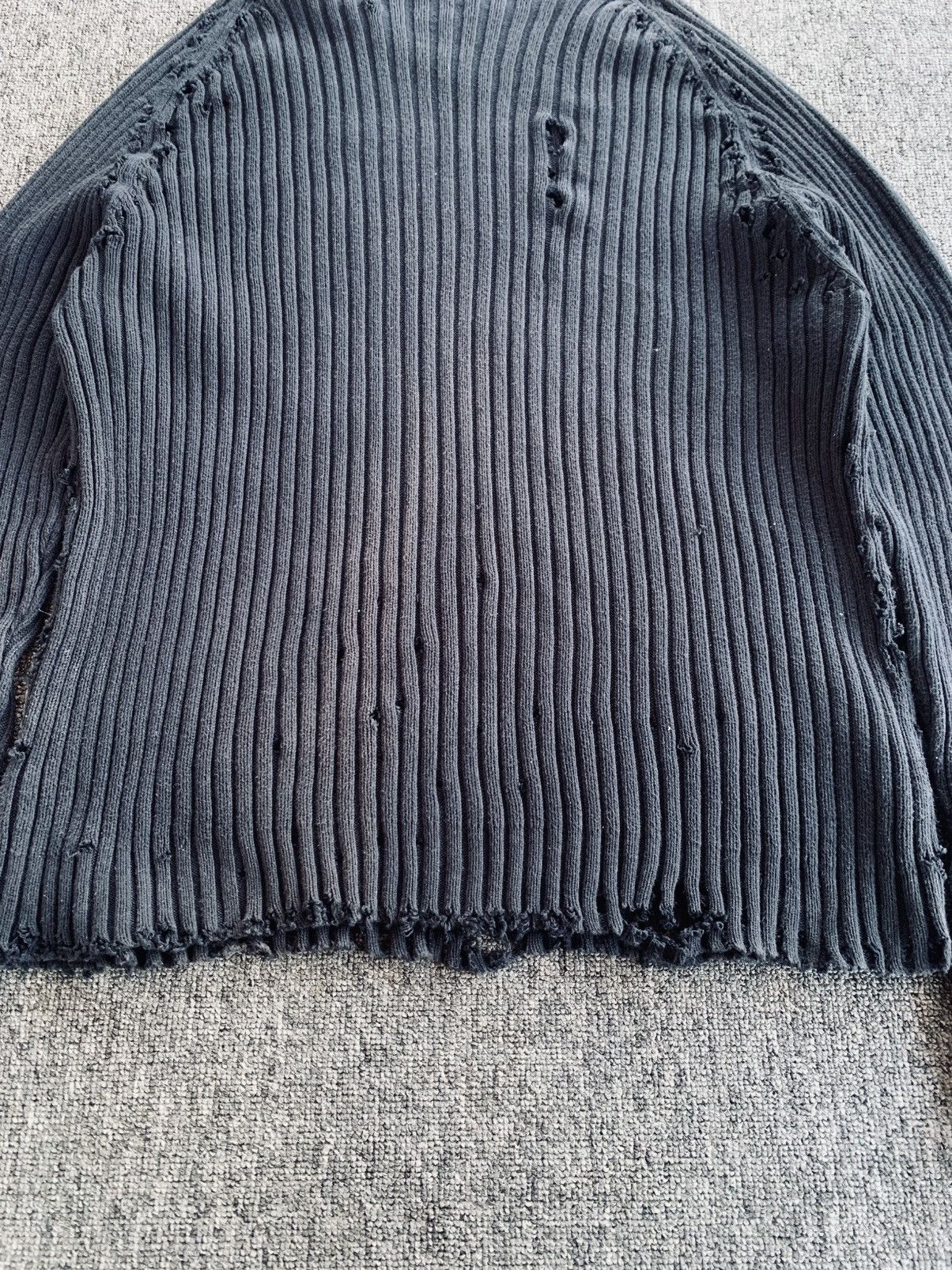 Vintage Rare Undefined Distressed Crazy Sick Stripe Black Sunfaded Size US M / EU 48-50 / 2 - 12 Thumbnail