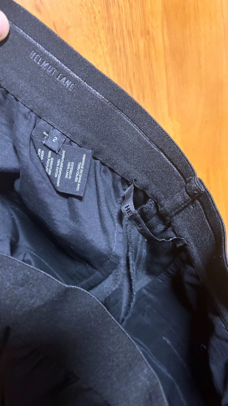 Helmut Lang HELMUT LANG size2 Black casual trousers Size 26" / US 2 / IT 38 - 2 Thumbnail