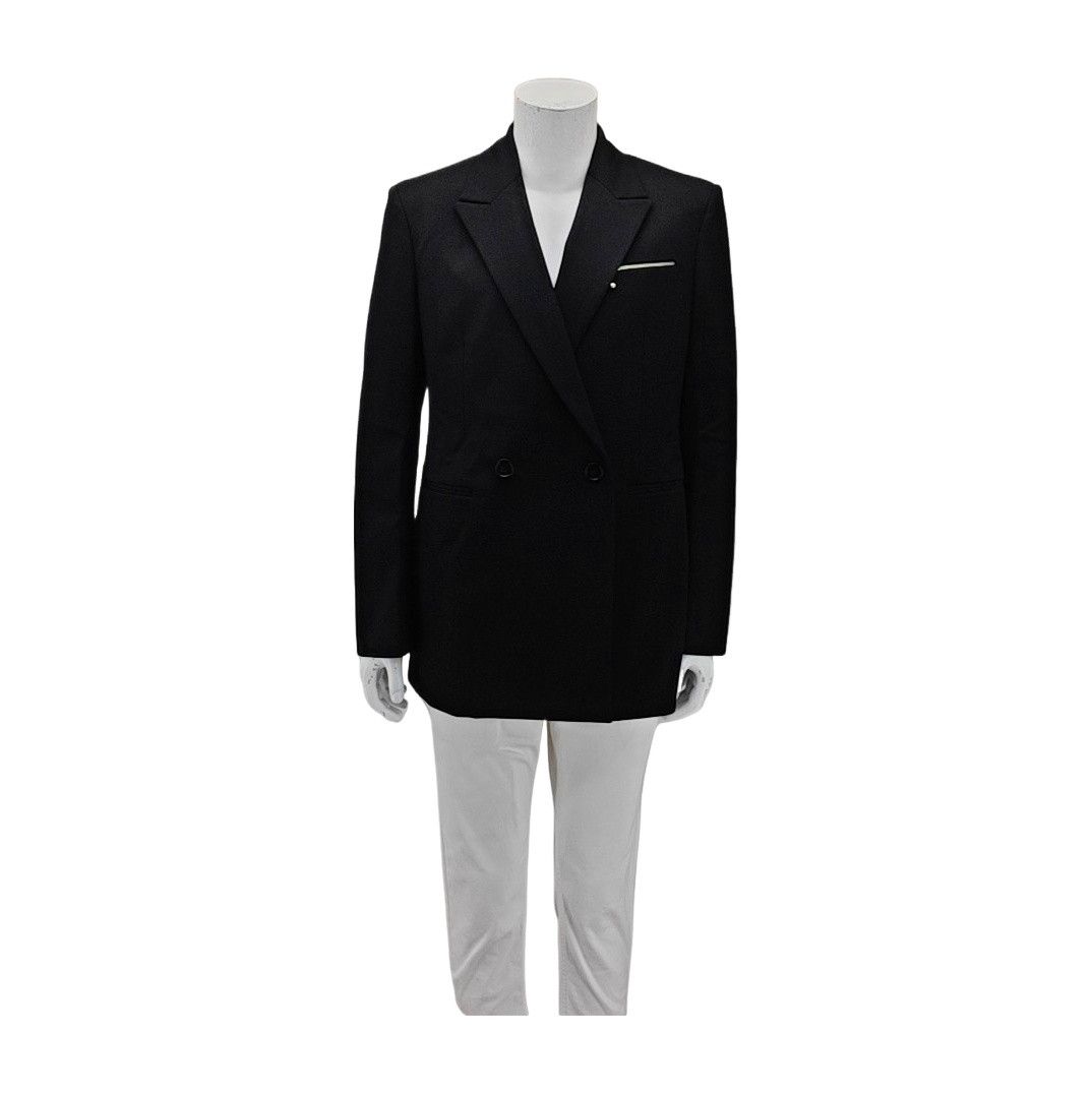 Burberry Burberry Double Breasted Wool Blend Blazer 40R Size 40R - 1 Thumbnail