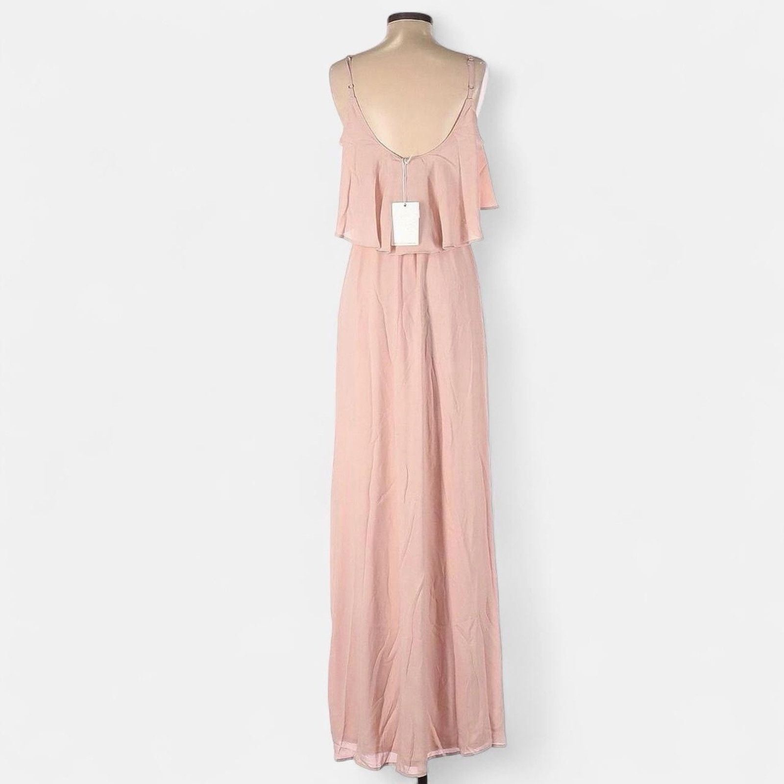 Show Me Your MuMu Show Me Your Mumu Caitlin dress Dusty Blush XXS maxi gown Size XXS / US 00 / IT 34 - 2 Thumbnail