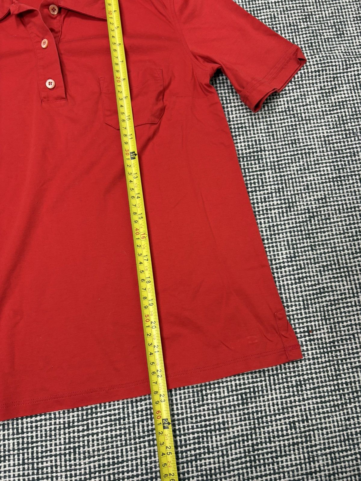 Prada Prada red polo shirt quiet luxury old money style💰 Size M / US 6-8 / IT 42-44 - 6 Thumbnail