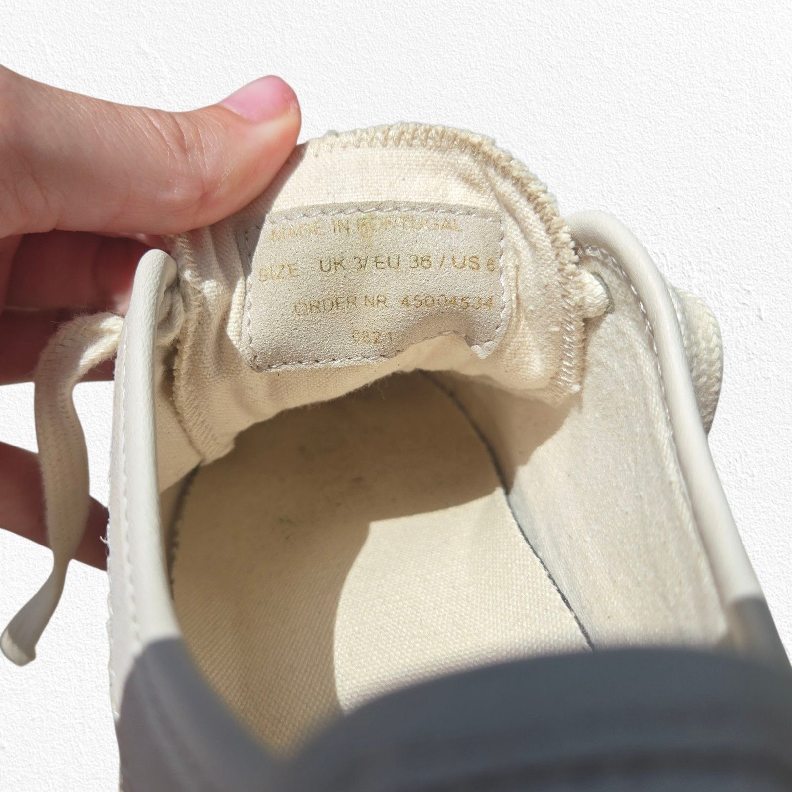 Allsaints AllSaints Milla Cream Low Top Platform Sneakers Size 6 Size US 6 / IT 36 - 8 Thumbnail