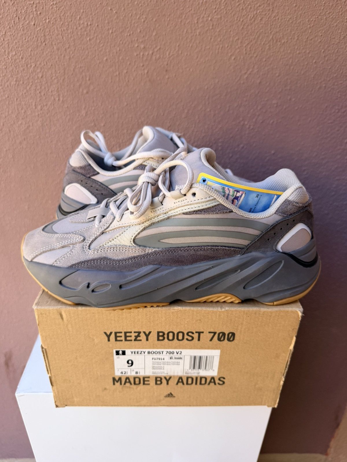 Yeezy Adidas Yeezy Boost 700 V2 Tephra Sneaker Shoes Size 9 Size US 9 / EU 42 - 2 Thumbnail