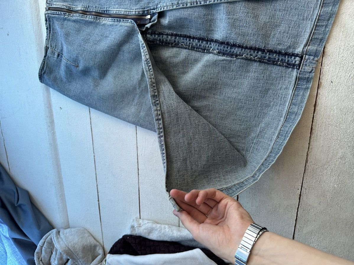 Miss Sixty SEXY🚨 MISS SIXTY Y2K AVANT GARDE BLUE DENIM SKIRT Size 26" / US 2 / IT 38 - 7 Thumbnail