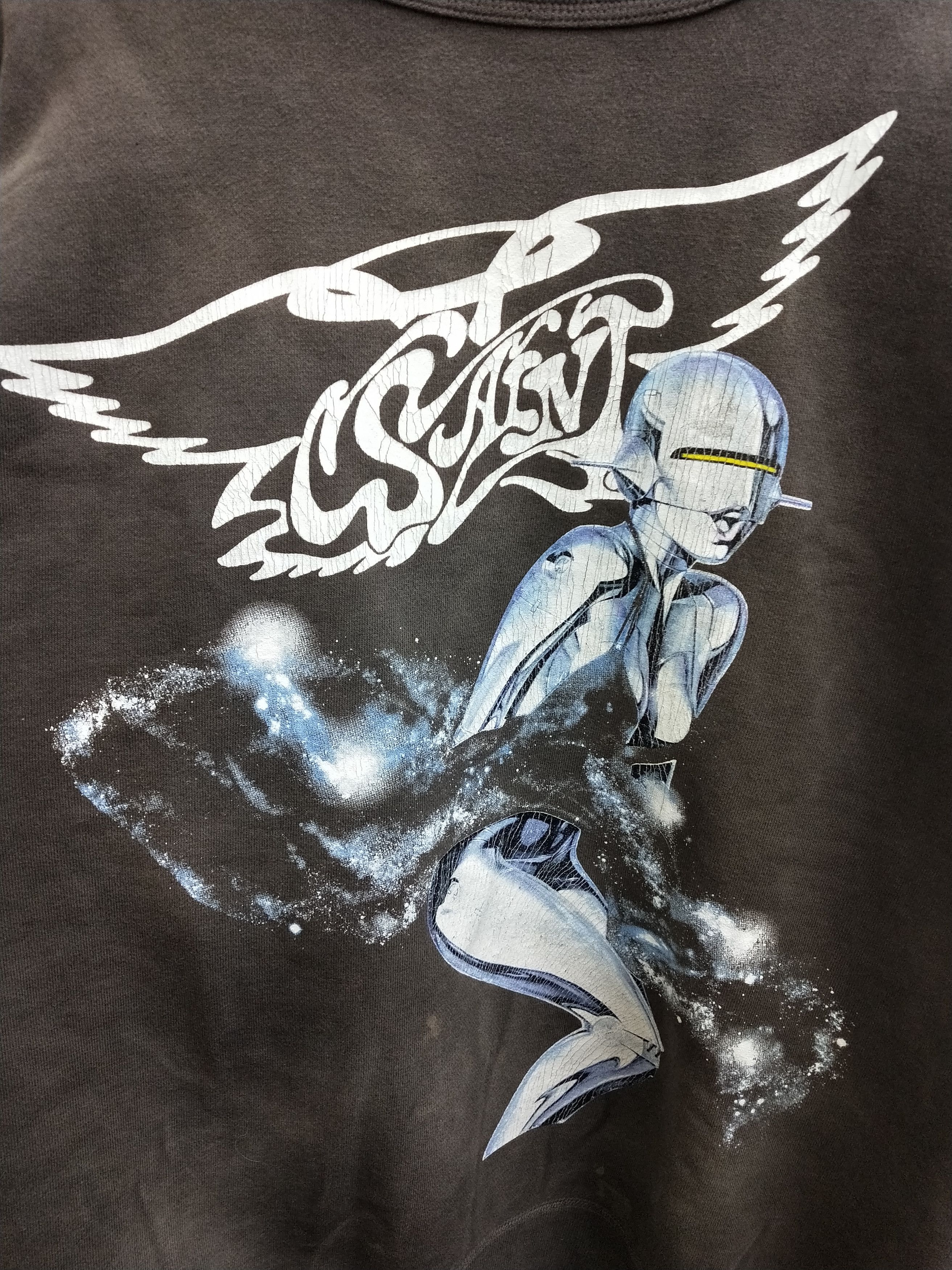 Saint Michael Hajime Sorayama Sweatshirt Size US L / EU 52-54 / 3 - 3 Thumbnail