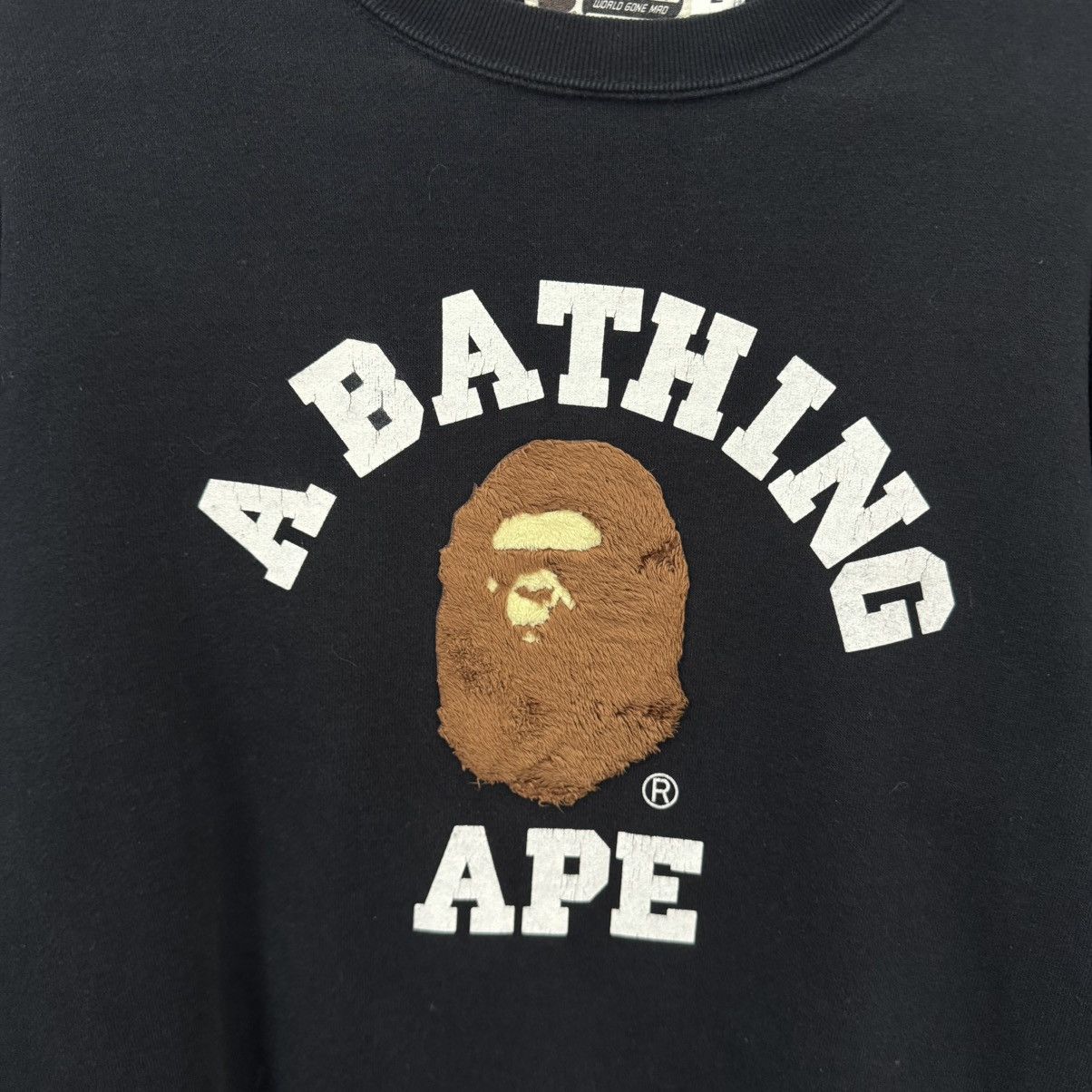 Bape BAPE College Sweatshirt Big Logo A Bathing Ape Hype Size US M / EU 48-50 / 2 - 5 Thumbnail