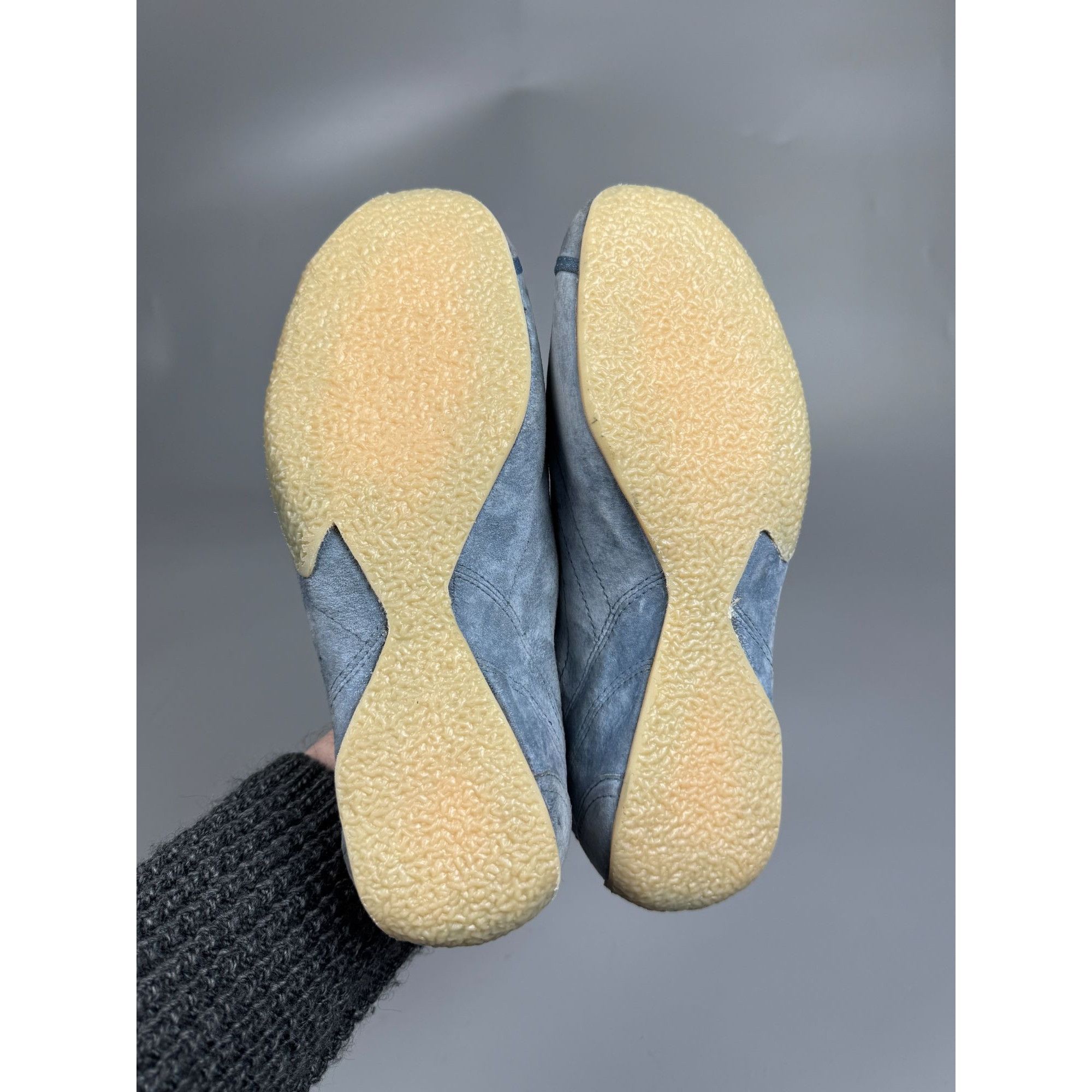 Puma Vintage Puma Uke Blue Suede Sneakers (Y1257) Size US 7 / IT 37 - 9 Thumbnail
