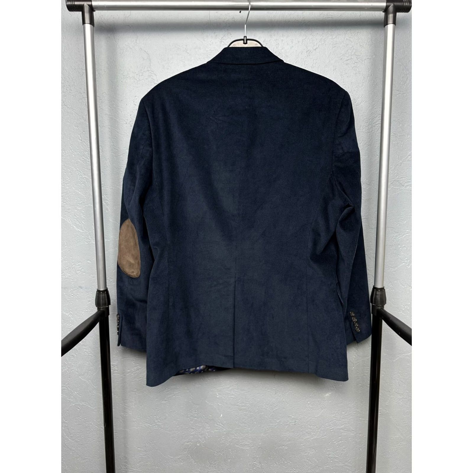 Ralph Lauren Ralph Lauren Black Label Mens Corduroy Blazer Jacket 50R M Blue - Blazer Mens 50R Corduroy Vintage? No Size 50R - 6 Thumbnail