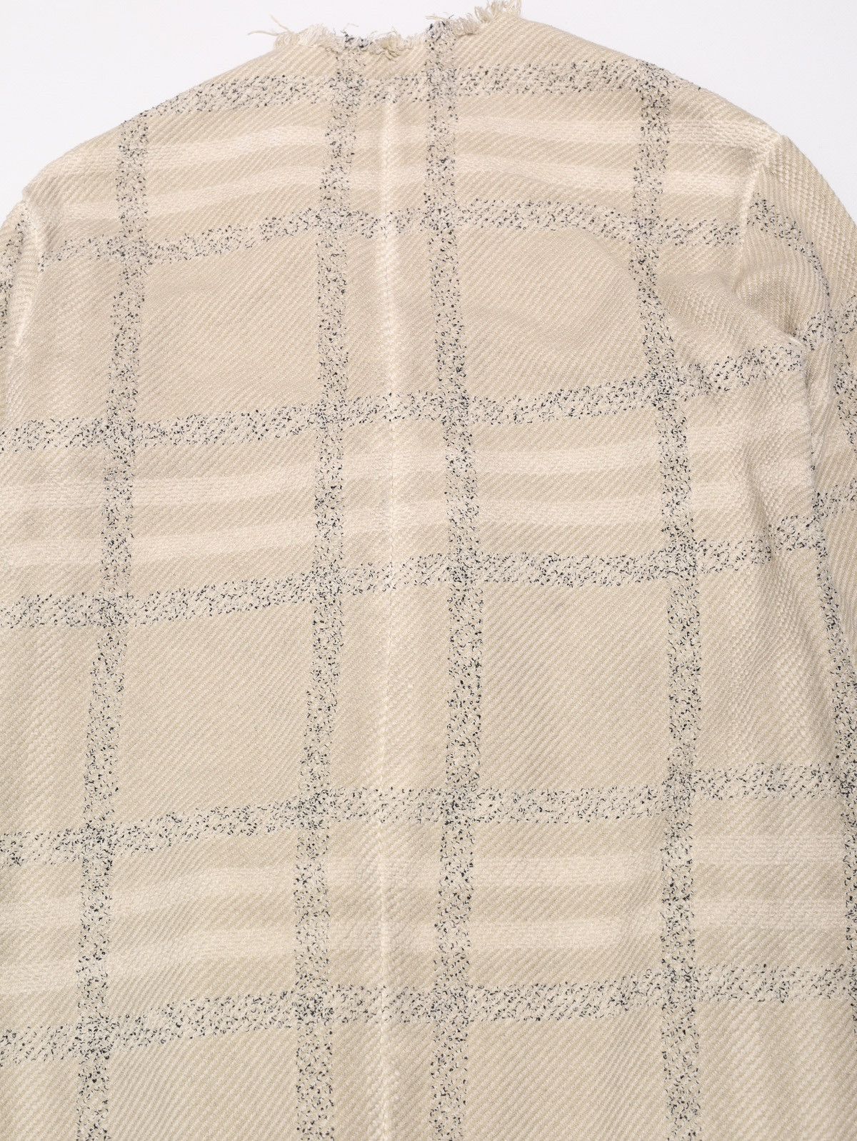 Transit Transit Par Such Cotton Plaid Check Beige Coat Size M / US 6-8 / IT 42-44 - 16 Thumbnail