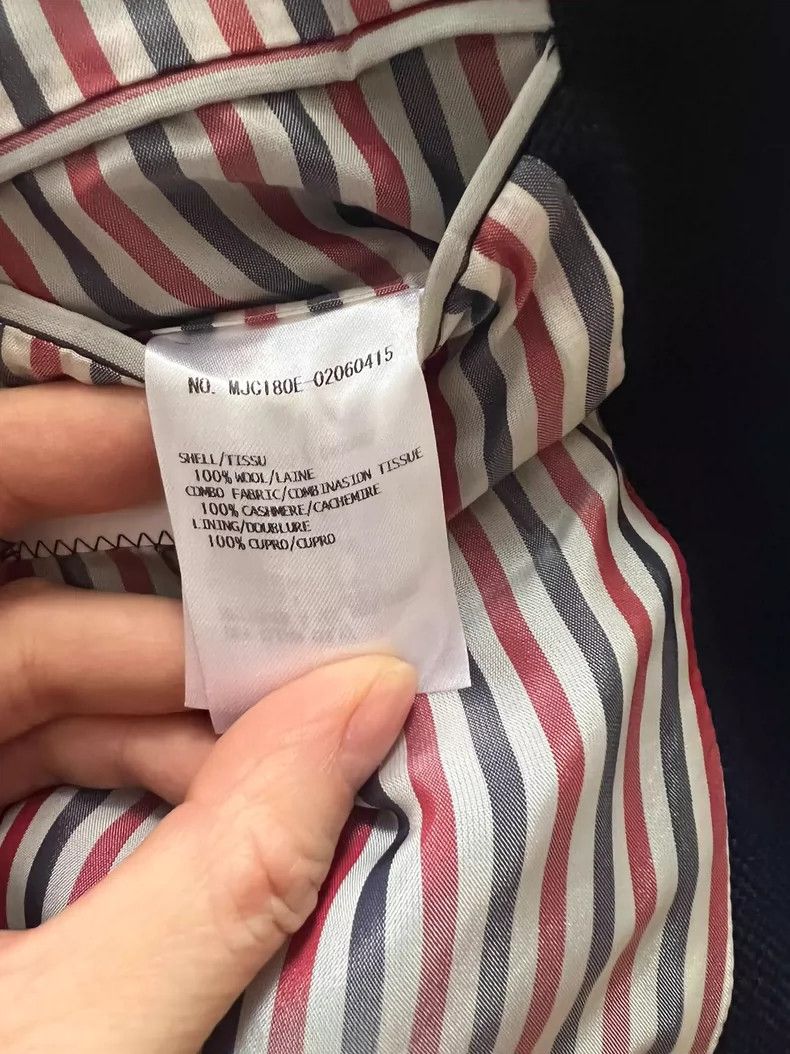Thom Browne Thom Browne White bow-tied suit jacket Size 38S - 7 Thumbnail