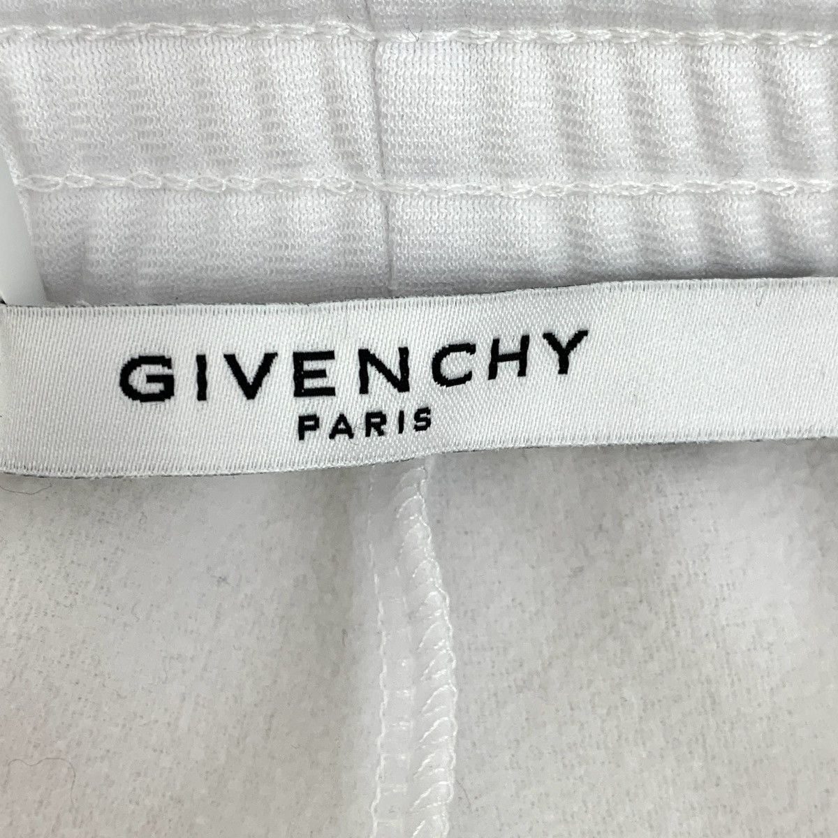 Givenchy Givenchy White Side Logo Cotton Casual Sweatpants K26WX Size 26" / US 2 / IT 38 - 6 Thumbnail