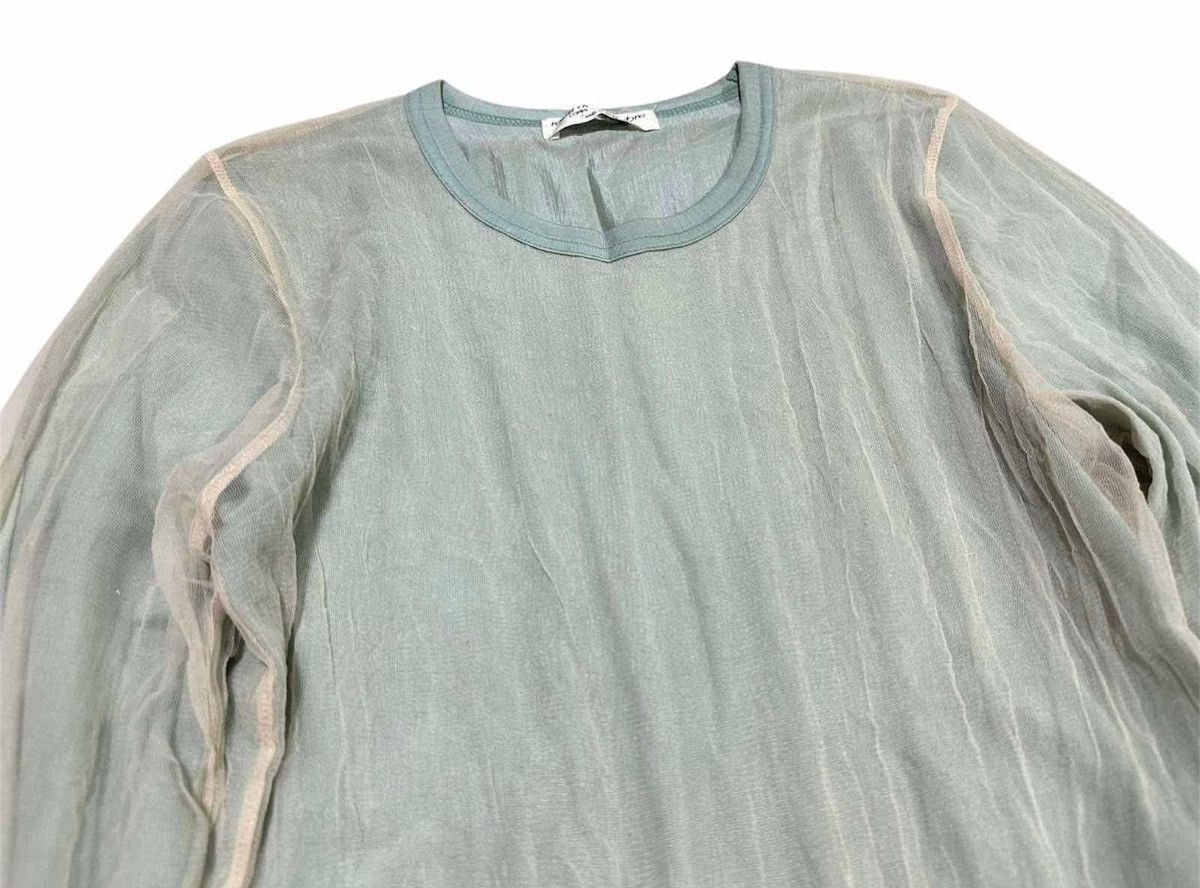 Comme des Garcons 🔥Archived 1994 Robe De Chambre Ls Shirt Double Layer Cupra Size US S / EU 44-46 / 1 - 3 Thumbnail