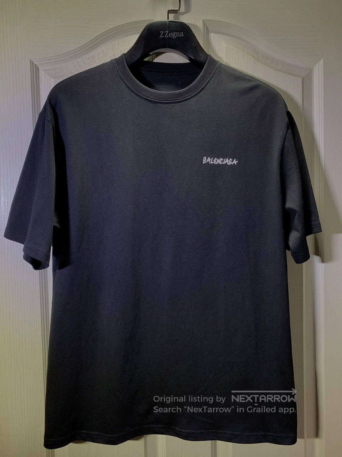 Balenciaga Balenciaga Men's Summer Crewneck T. Size US S / EU 44-46 / 1 - 1 Thumbnail