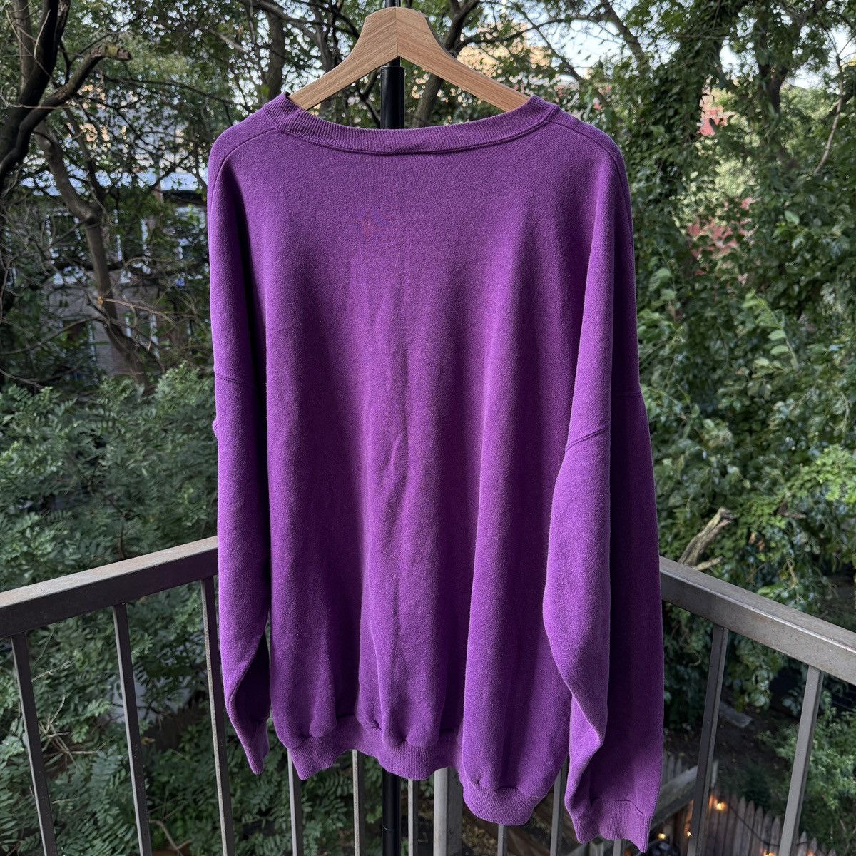 Vintage 90s Faded Thrashed Distressed Sweatshirt ERD Grunge Chrome Size US XXL / EU 58 / 5 - 2 Thumbnail