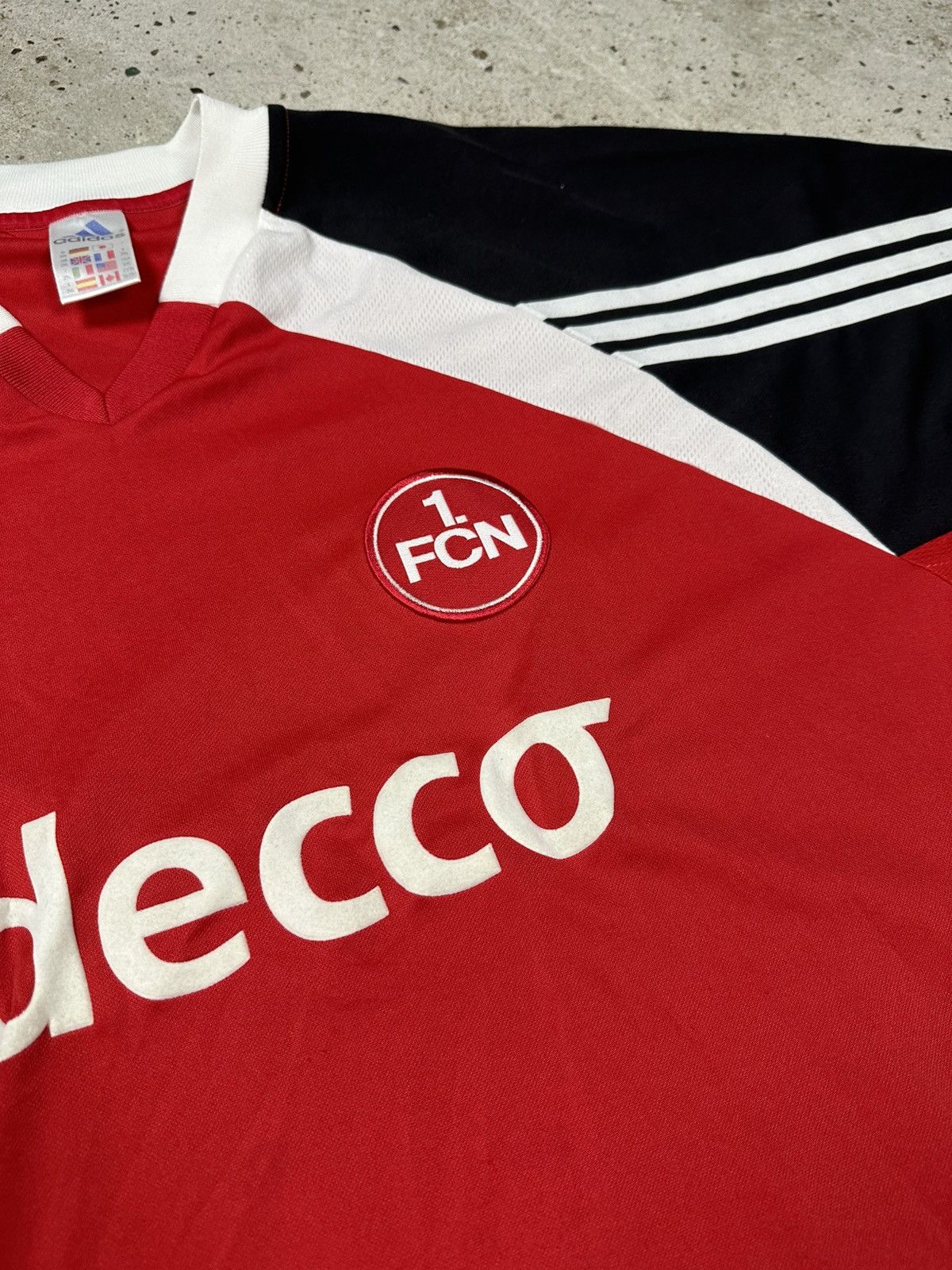 Adidas Adidas x FC Nurnberg 2001/2002 Home Jersey Shirt Vintage Size US XXL / EU 58 / 5 - 8 Thumbnail