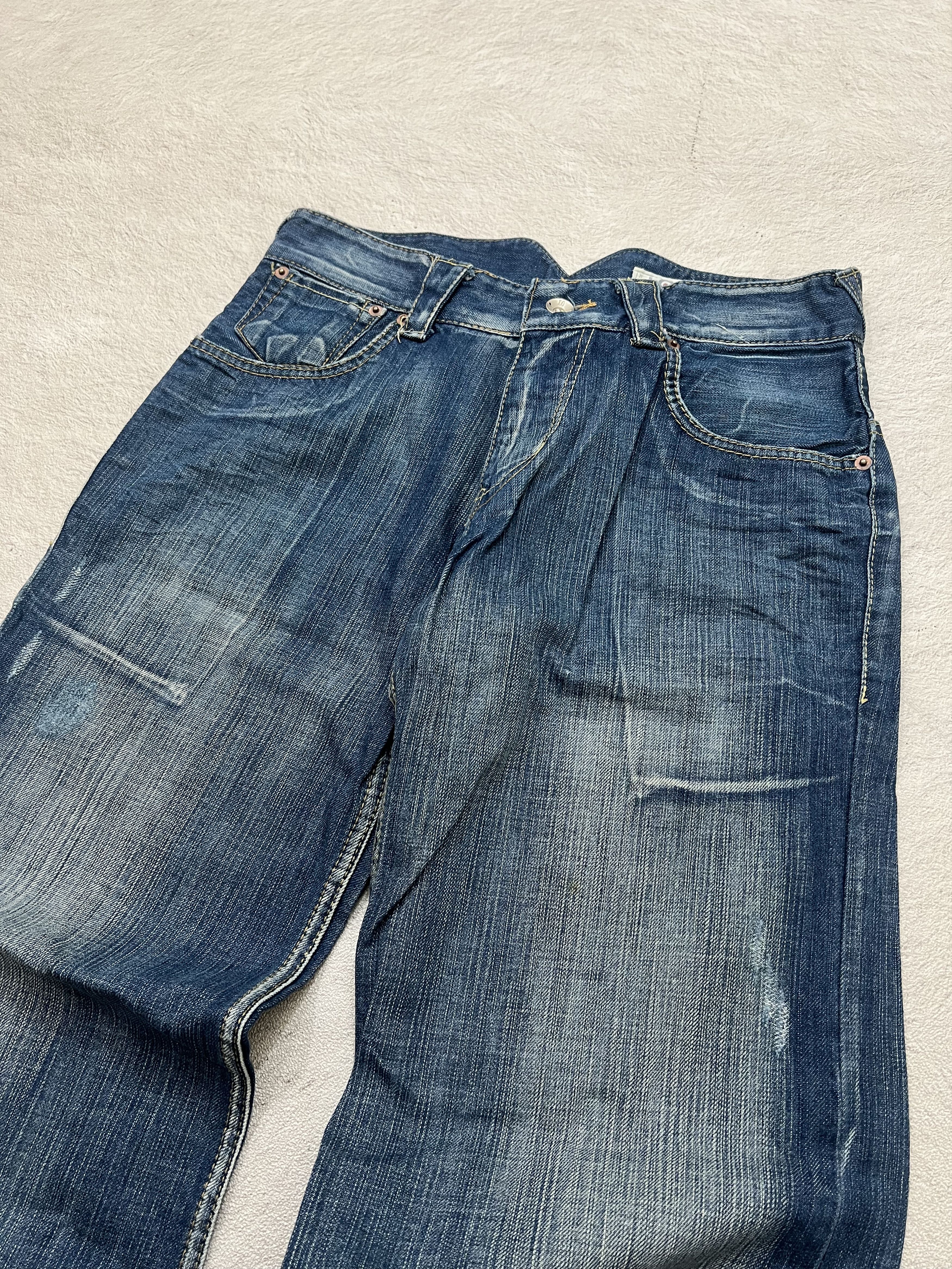 Japanese Brand 2000s Archival Hysteric Bootcut Buckle Jeans y2k Lgb Ifsix Size US 29 - 5 Thumbnail