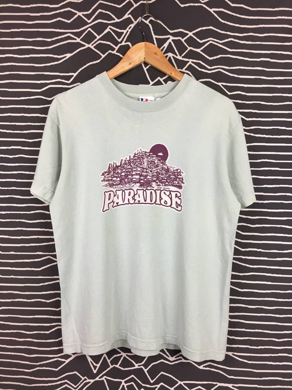 Denime × Japanese Brand × Vintage Vtg 2001 DENIME Japanese Brand Paradise Tee Size US M / EU 48-50 / 2 - 2 Thumbnail
