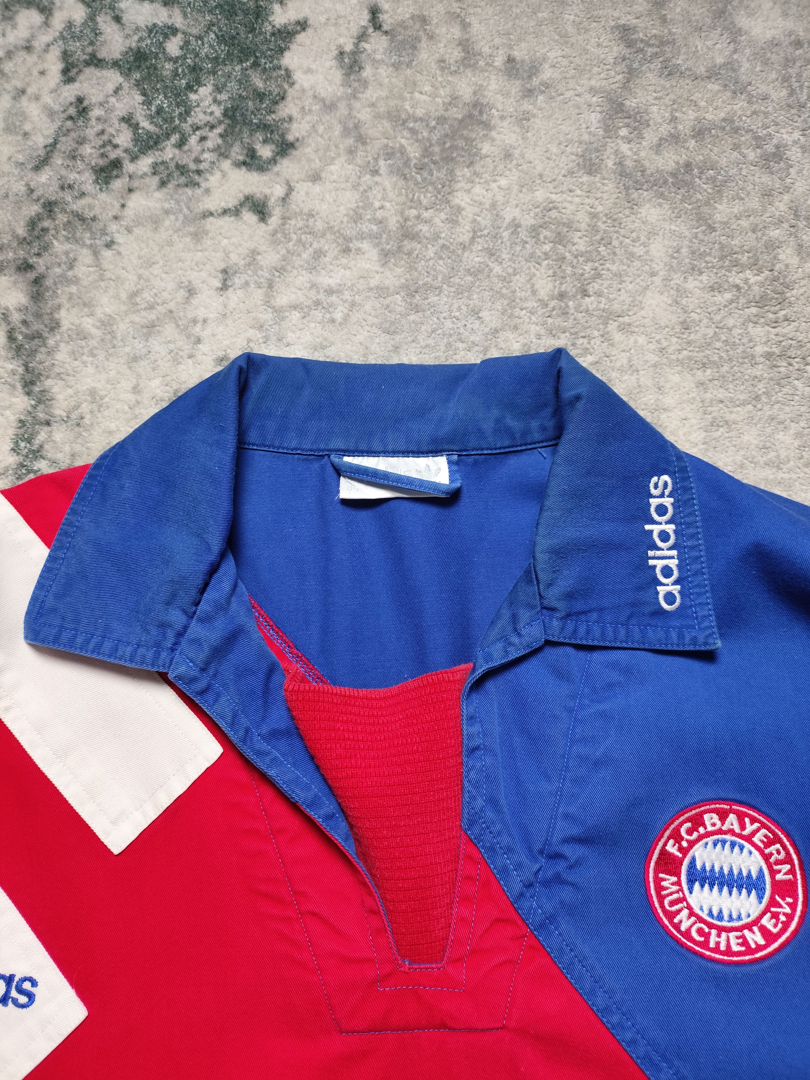Adidas × Vintage Vintage 90s Adidas Bayern Monachium Jacket Football RARE Size US M / EU 48-50 / 2 - 3 Thumbnail