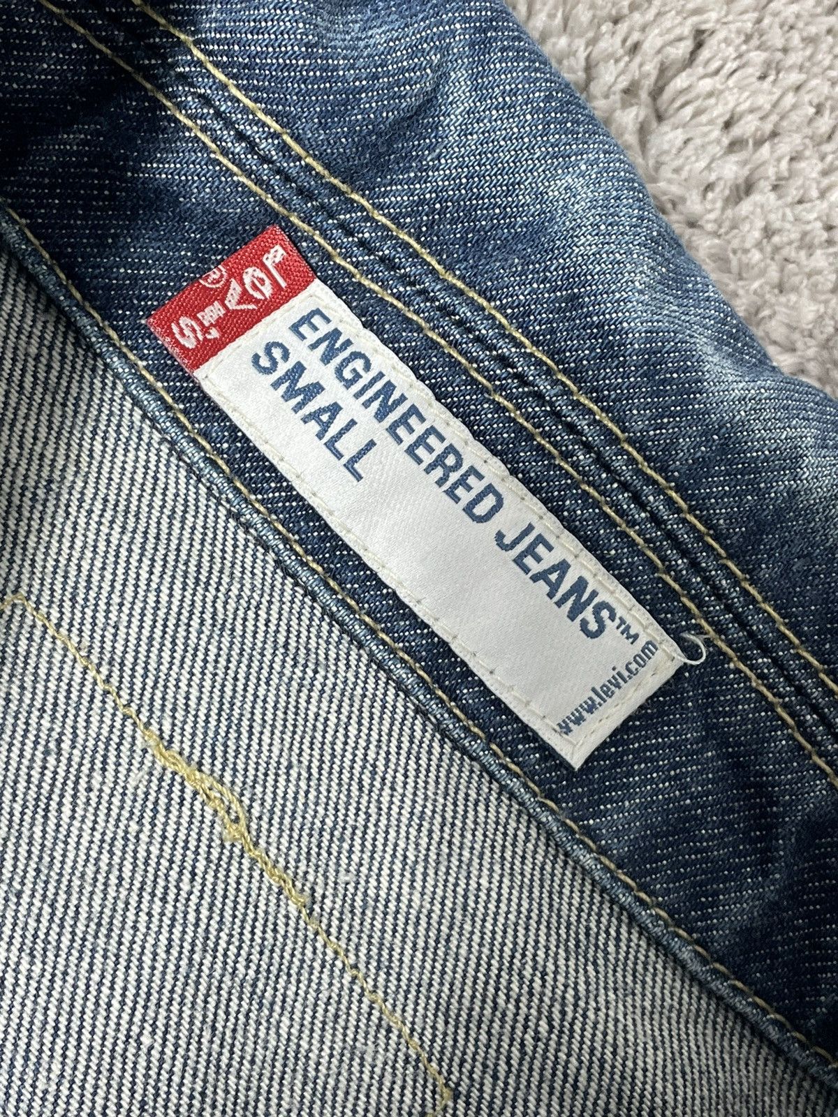 Levi's Vintage Levi’s 90s Engineered Workwear Denim Jacket Rare Size US L / EU 52-54 / 3 - 4 Thumbnail