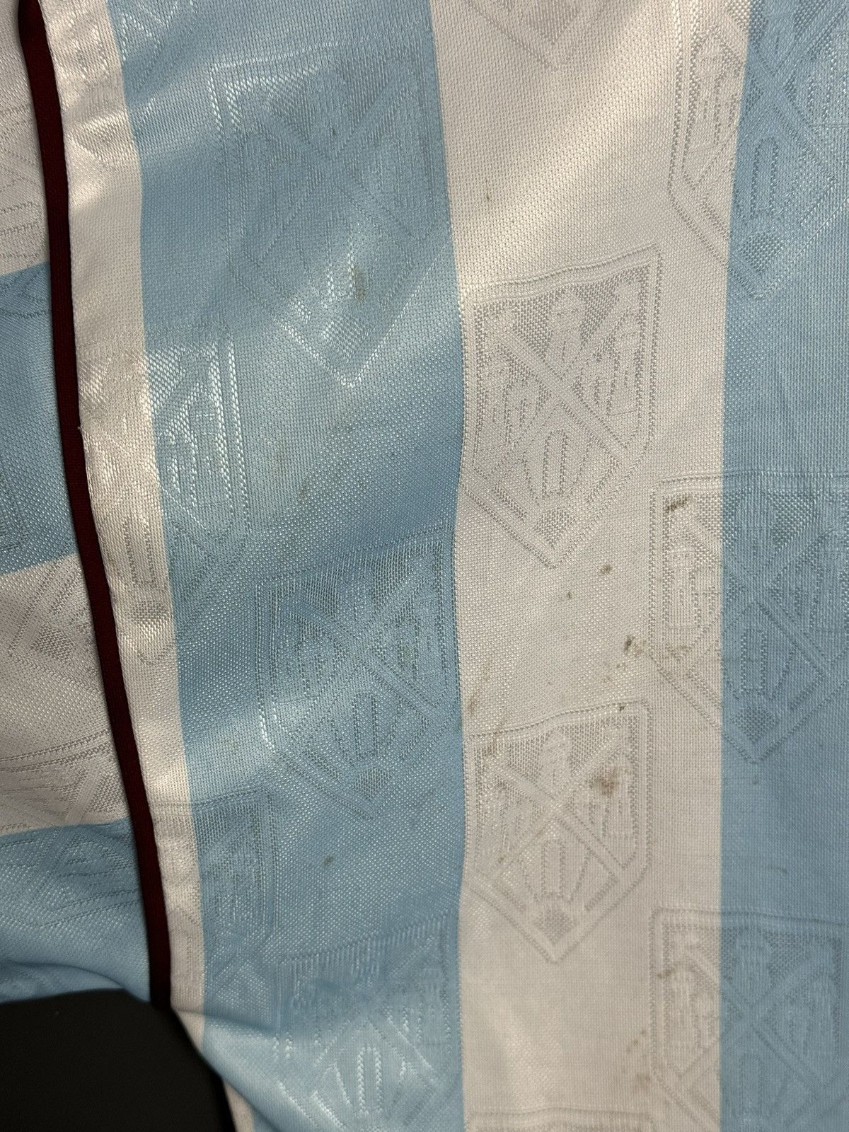 Other West Ham United 91/92 Away Football Jersey Size US L / EU 52-54 / 3 - 13 Thumbnail