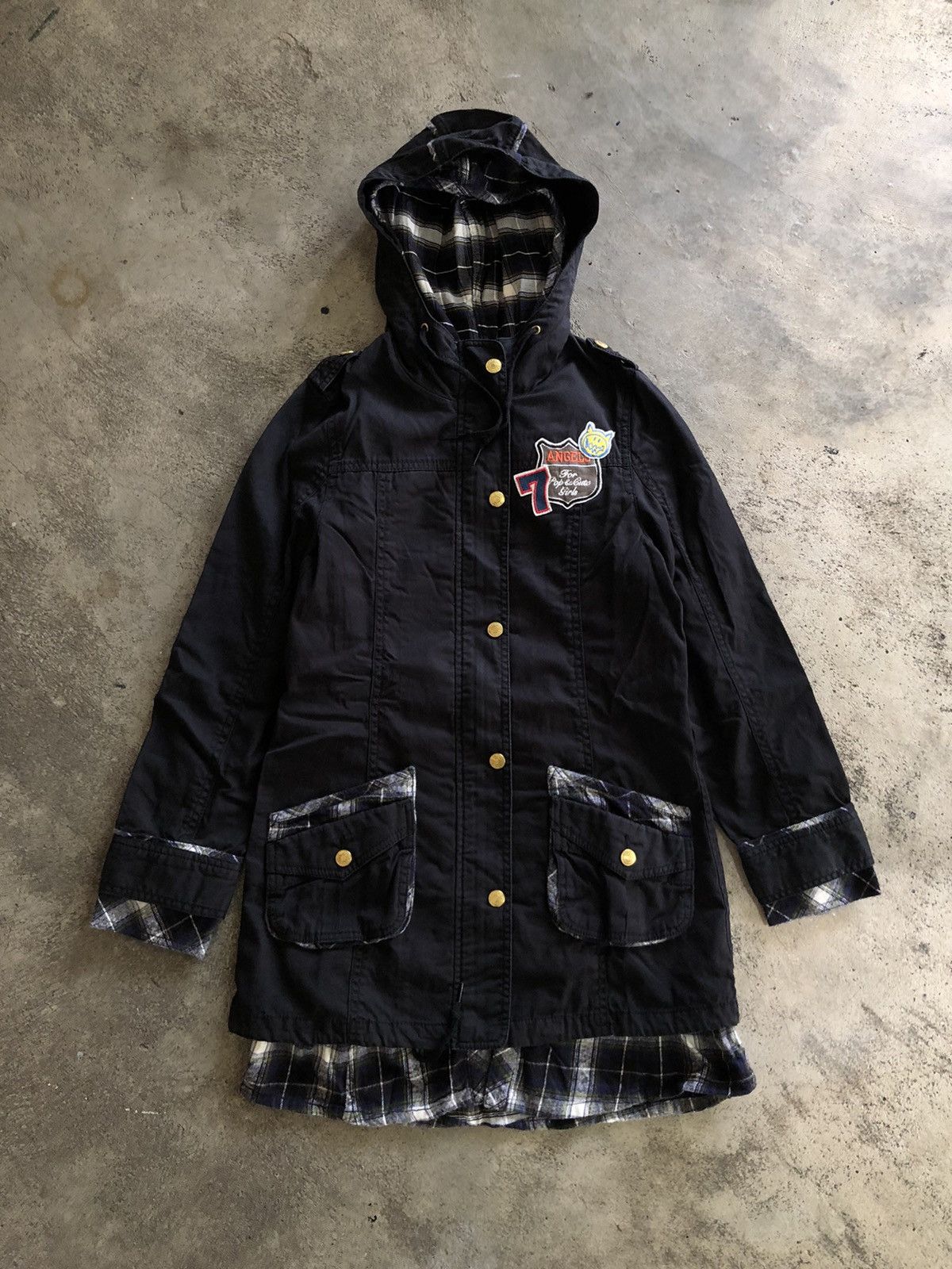 Angel Blue × Japanese Brand ANGEL BLUE DOUBLE LAYER JACKET Size S / US 4 / IT 40 - 2 Thumbnail