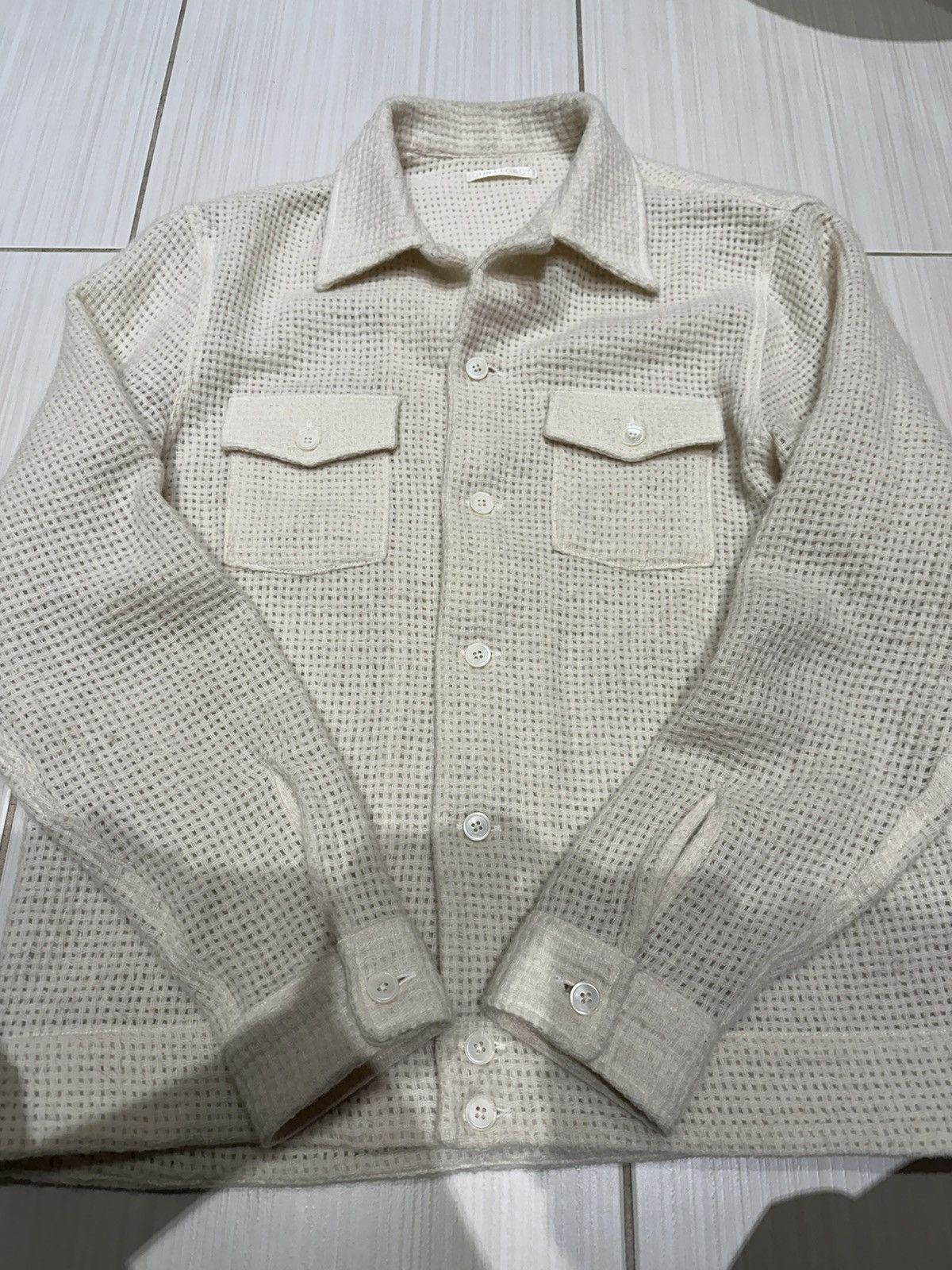 Our Legacy Our Legacy Wool and Mohair Button Up Size US S / EU 44-46 / 1 - 9 Thumbnail