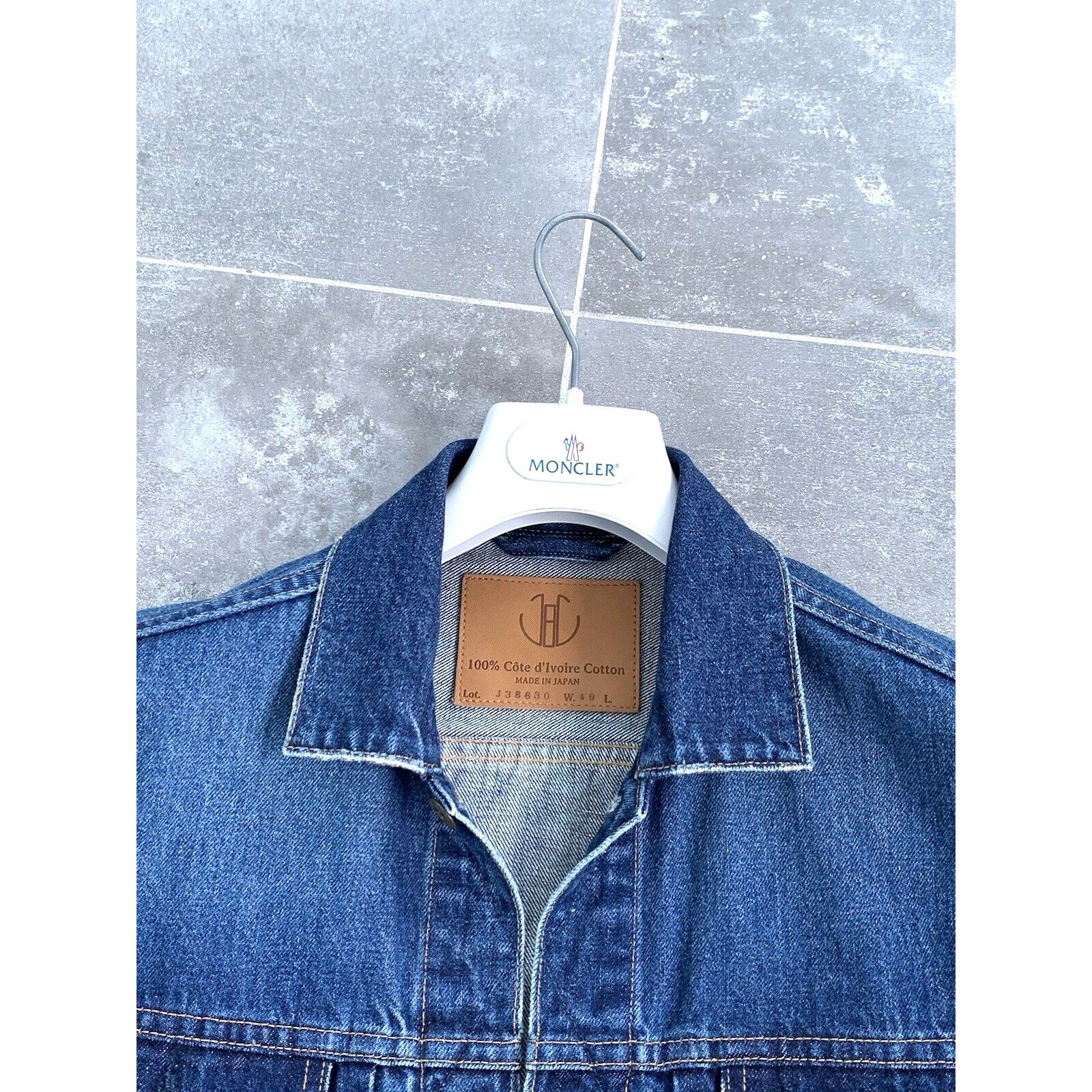 Japan Blue × Japanese Brand Men's JAPAN BLUE JEANS Denim Trucker Jacket Bomber Coat S-M Size US M / EU 48-50 / 2 - 3 Thumbnail