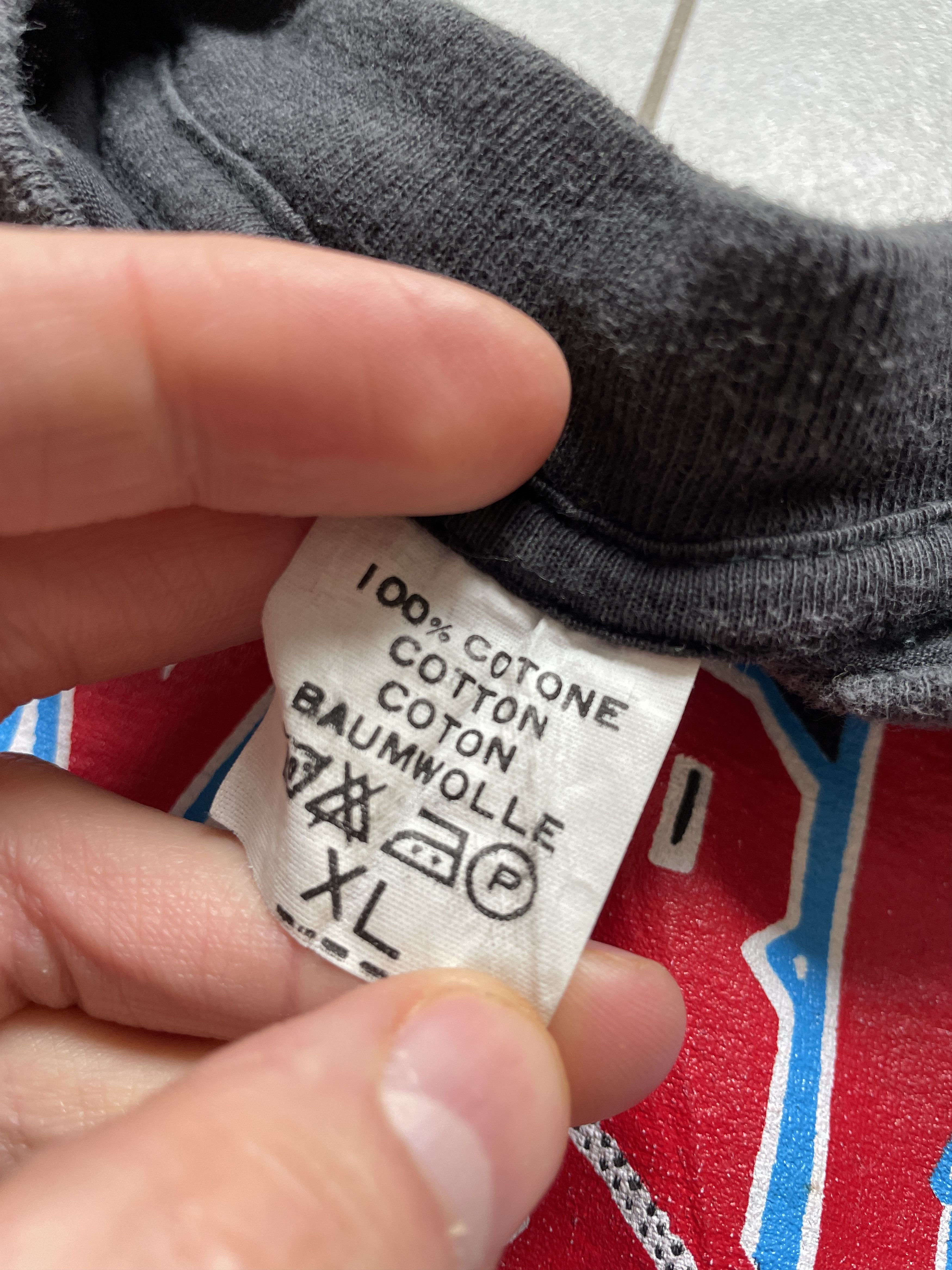 Vintage VINTAGE BAYERN MUNCHEN BLACK WASHED SOCCER TEE Size US XL / EU 56 / 4 - 3 Thumbnail