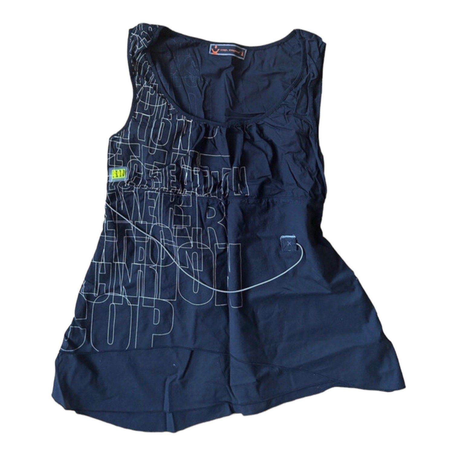 Cop Copine The Cop Copine Drawstring Top Size ONE SIZE - 1 Thumbnail