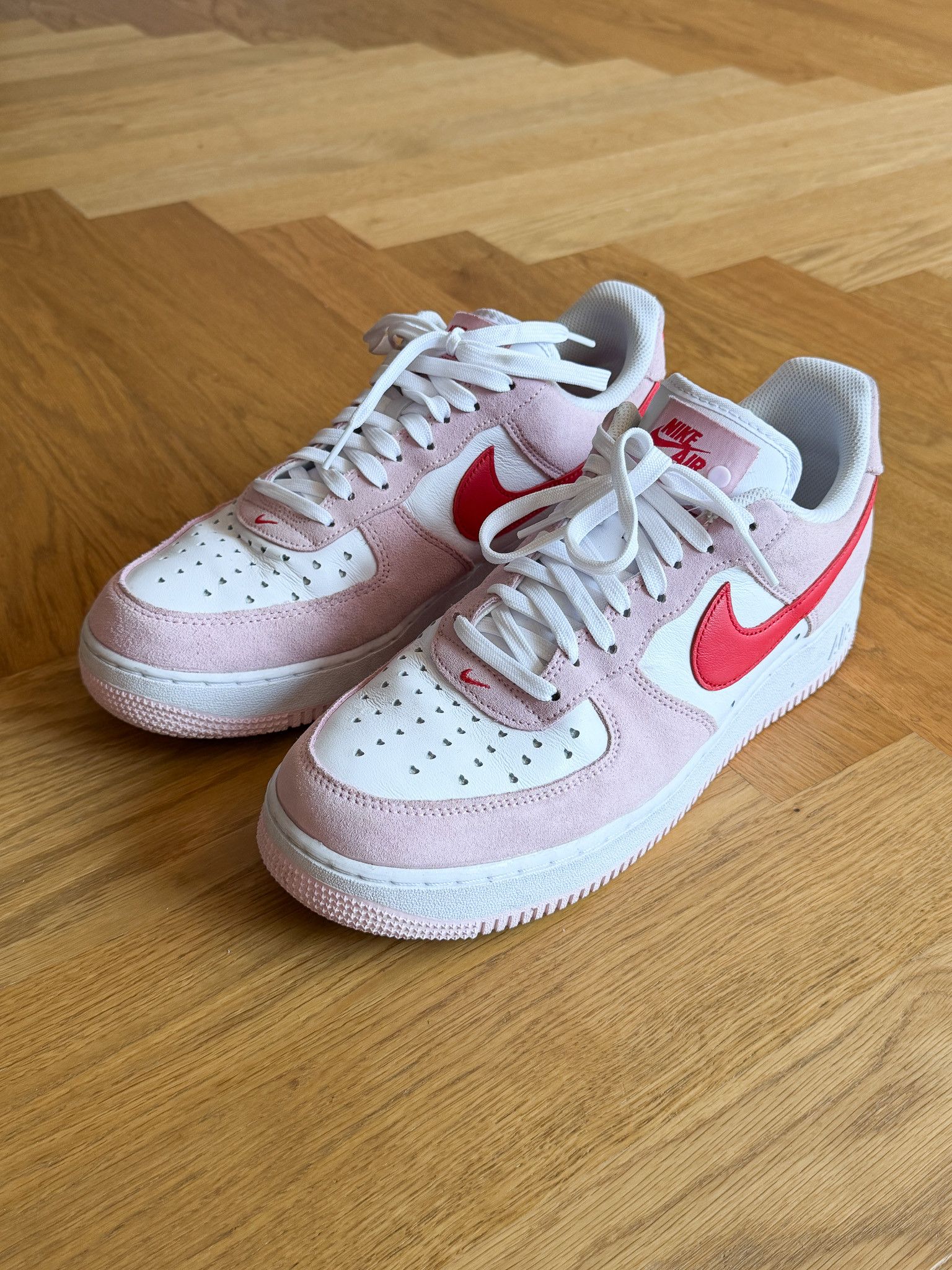 Nike Nike Air Force 1 Valentine's Day Love Letter Sneakers Size US 11 / EU 44 - 1 Thumbnail