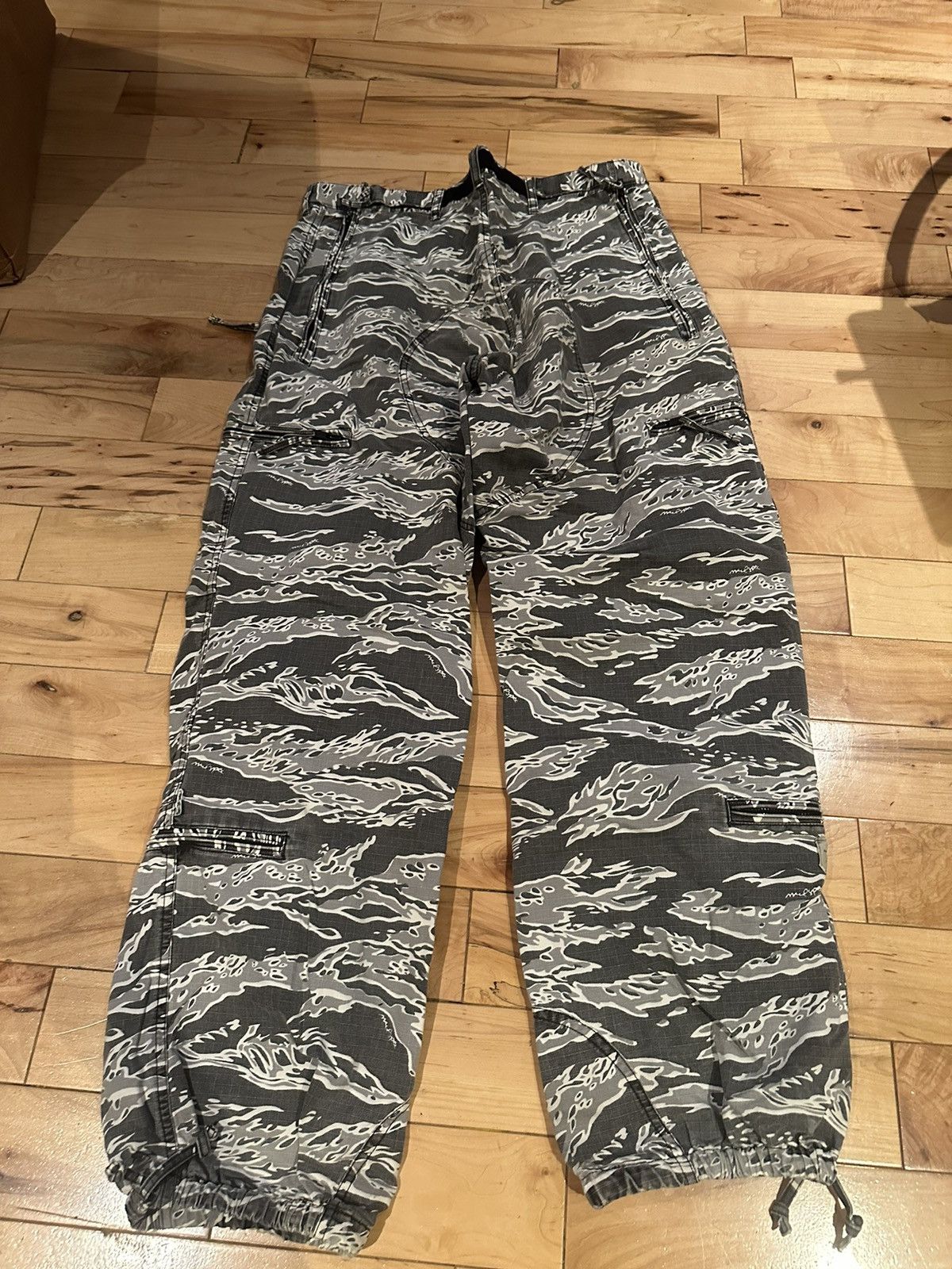 Wtaps Grey Tiger Camo 8 Pocket Cargo Flight Pants Medium 32-34 Size US 32 / EU 48 - 5 Thumbnail