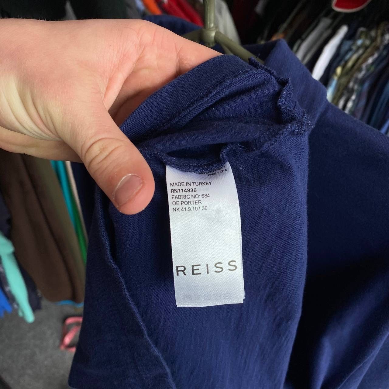 Designer × Reiss Men’s Reiss basic luxury designer long sleeve Size US M / EU 48-50 / 2 - 5 Thumbnail