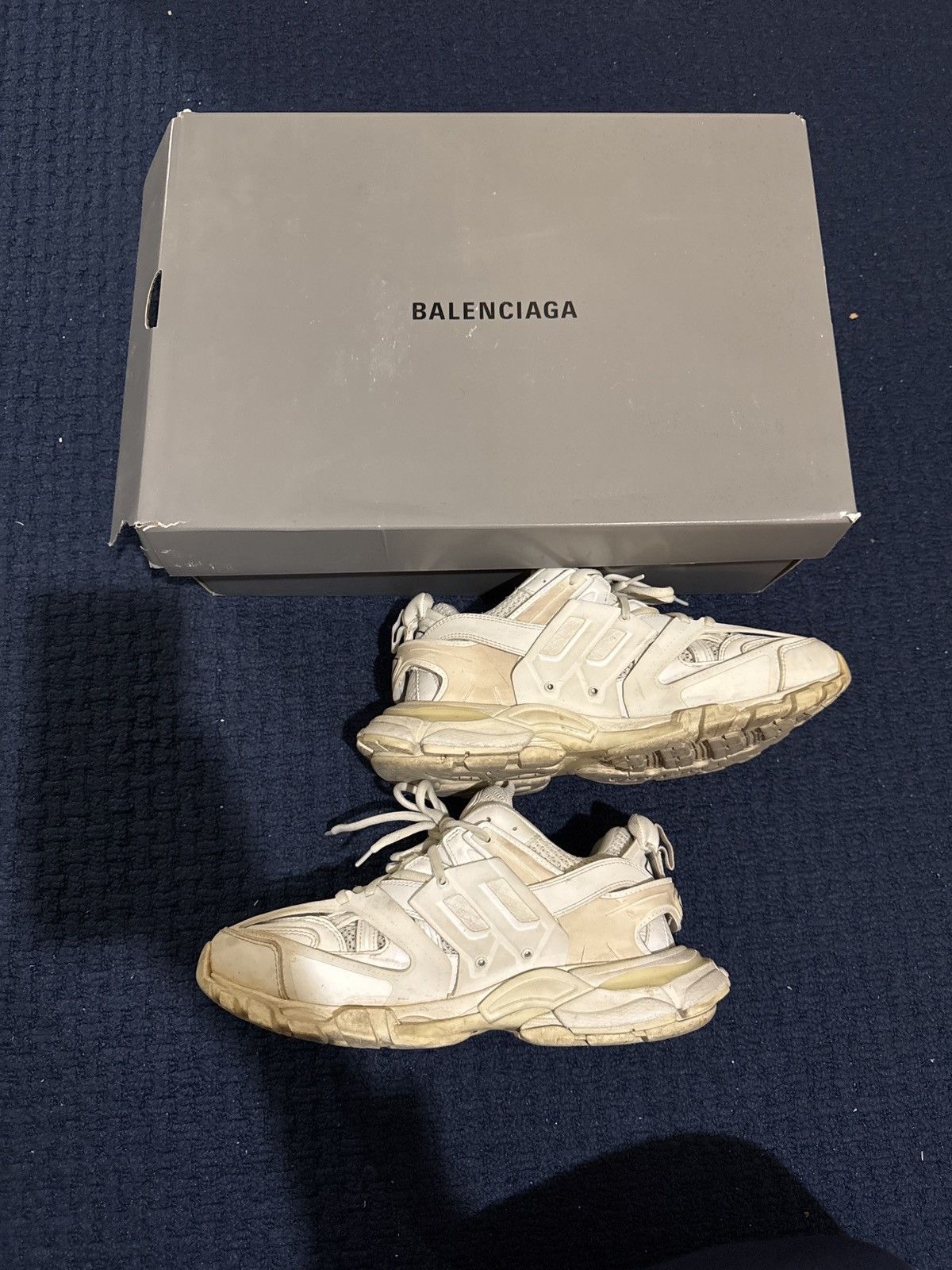 Balenciaga Balenciaga Track 1 Off white 41 Size US 8 / EU 41 - 2 Thumbnail
