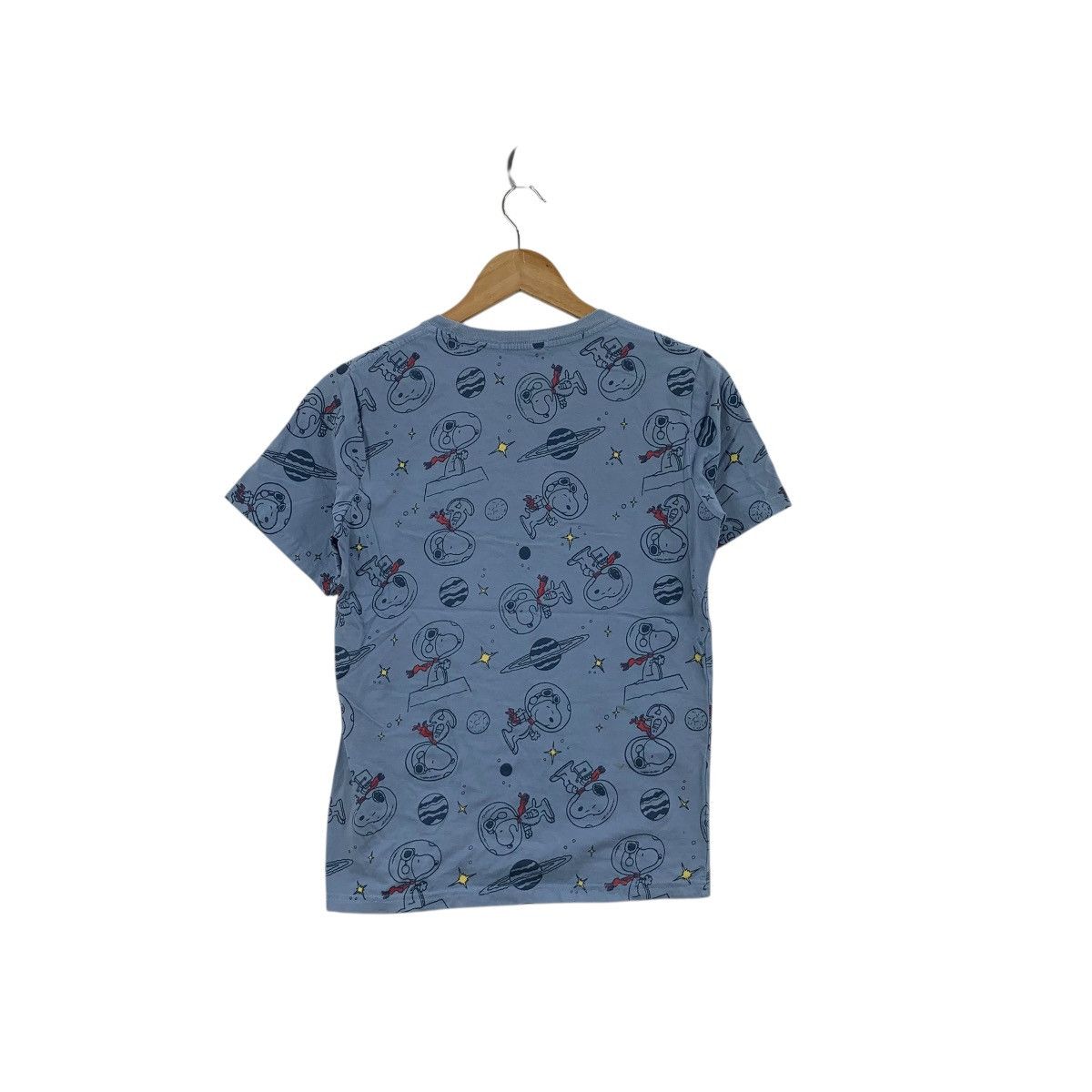 Peanuts PEANUTS SNOOPY AEROSPACE Astronaut AOP Tee Shirt Top Size S / US 4 / IT 40 - 7 Thumbnail
