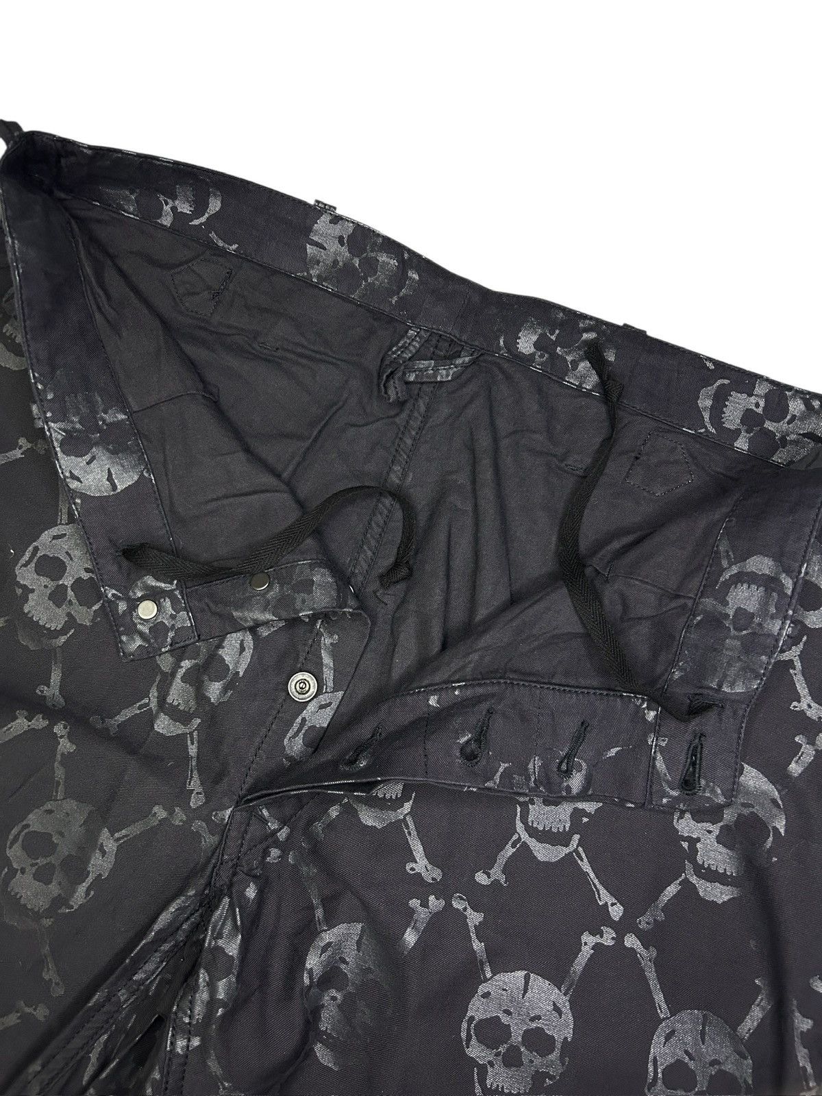 Le Grande Bleu (L.G.B.) Skull Parachute Trousers Size US 36 / EU 52 - 7 Thumbnail